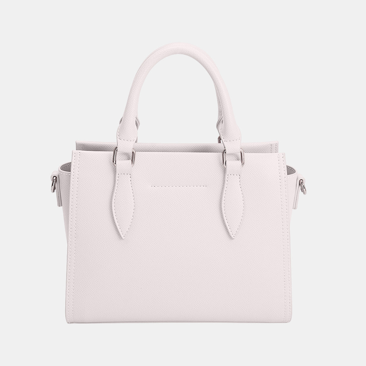 David Jones PU Leather Handbag-HANDBAGS-[Adult]-[Female]-Creamy White-One Size-2022 Online Blue Zone Planet