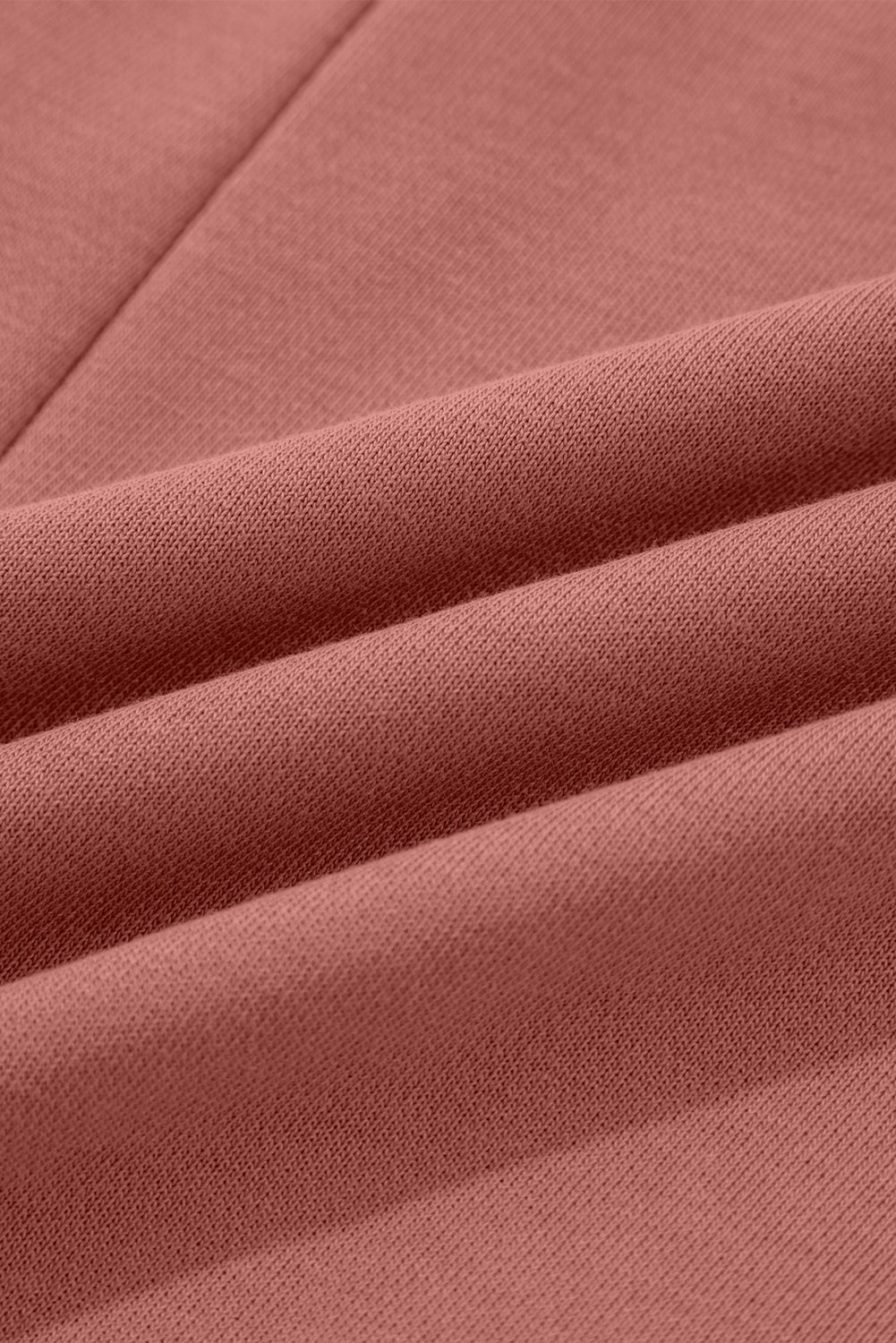 Rose Pink Contrast Star Patchwork Exposed Seam Uneven Hem Drop Shoulder Sweatshirt-Tops/Sweatshirts & Hoodies-[Adult]-[Female]-2022 Online Blue Zone Planet