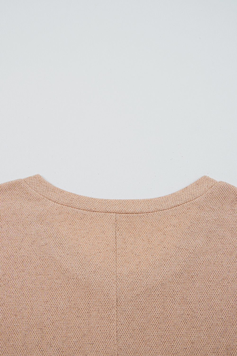 Parchment Plus Size Drop Shoulder Knit Tunic Top-Plus Size/Plus Size Tops/Plus Size Long Sleeve Tops-[Adult]-[Female]-2022 Online Blue Zone Planet