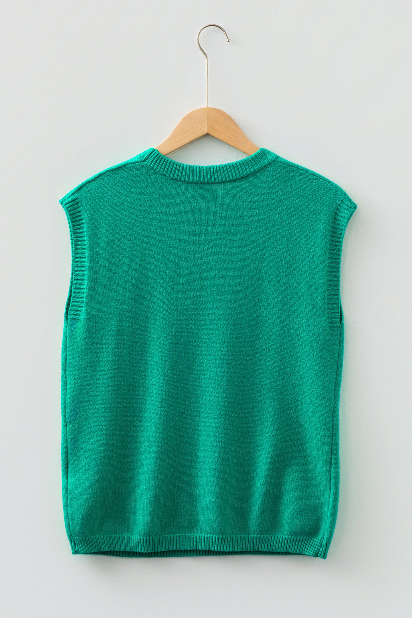 Bright Green Horse Bit Embroidered Loose Short Sleeve Sweater-TOPS / DRESSES-[Adult]-[Female]-2022 Online Blue Zone Planet