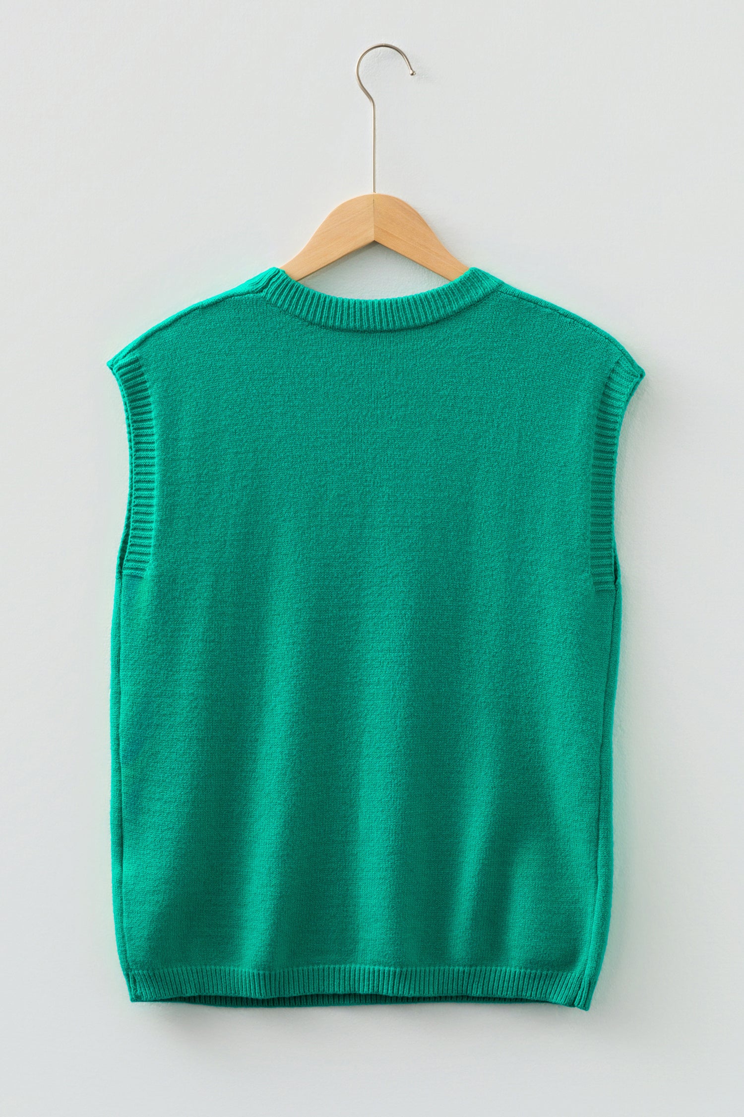 Bright Green Horse Bit Embroidered Loose Short Sleeve Sweater-TOPS / DRESSES-[Adult]-[Female]-2022 Online Blue Zone Planet