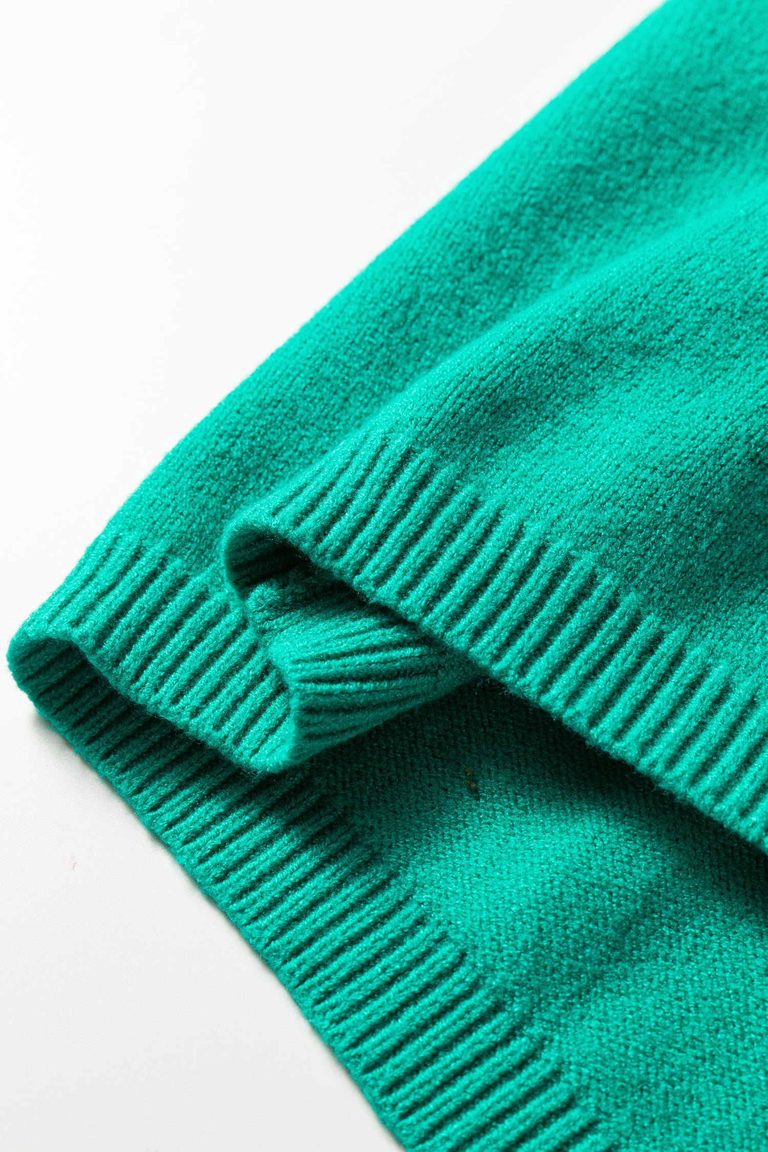 Bright Green Horse Bit Embroidered Loose Short Sleeve Sweater-TOPS / DRESSES-[Adult]-[Female]-2022 Online Blue Zone Planet