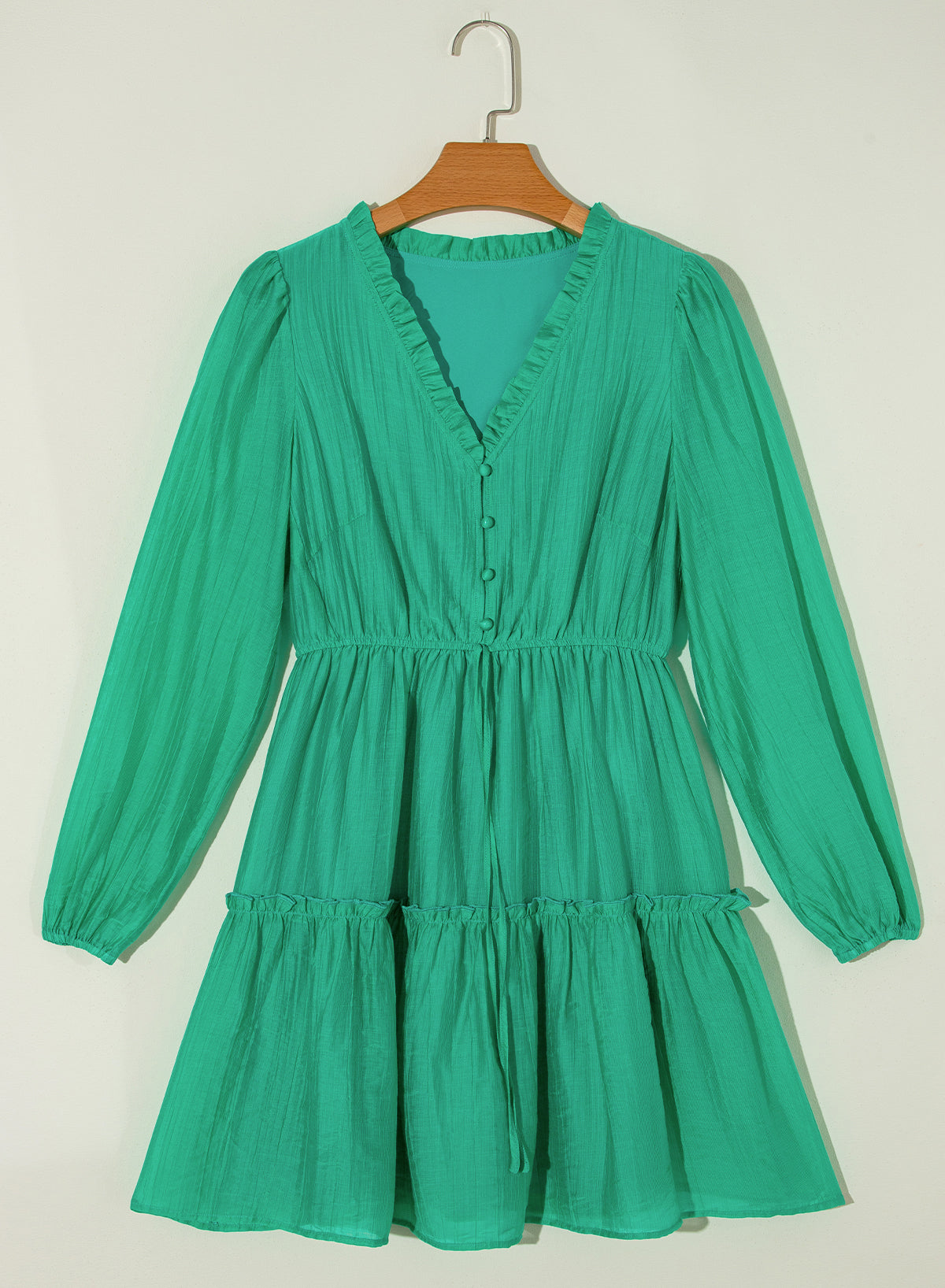 sea green short dress Cupshe Fleur Green Mini Dress - Green