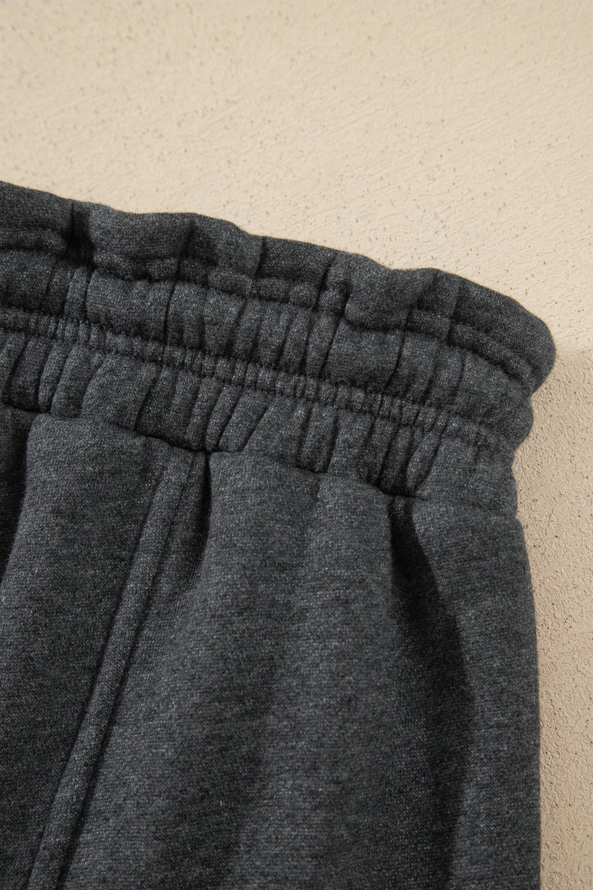 Carbon Grey Solid Colorblock Jogger Pants Set-Two Piece Sets/Pant Sets-[Adult]-[Female]-2022 Online Blue Zone Planet