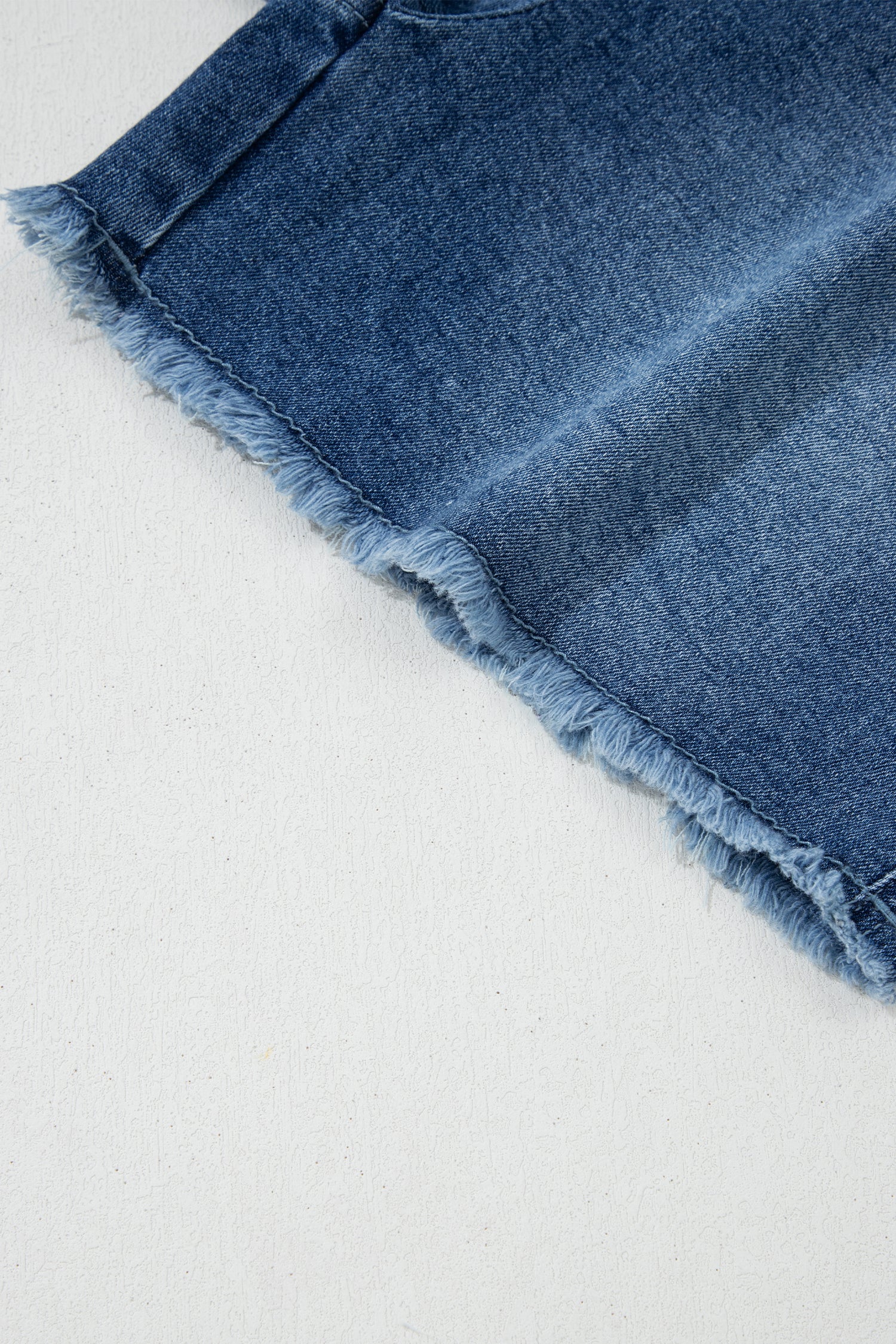 Ashleigh Blue Wrapped Tied Waist Denim Skort-Bottoms/Skirts & Petticoat-[Adult]-[Female]-2022 Online Blue Zone Planet