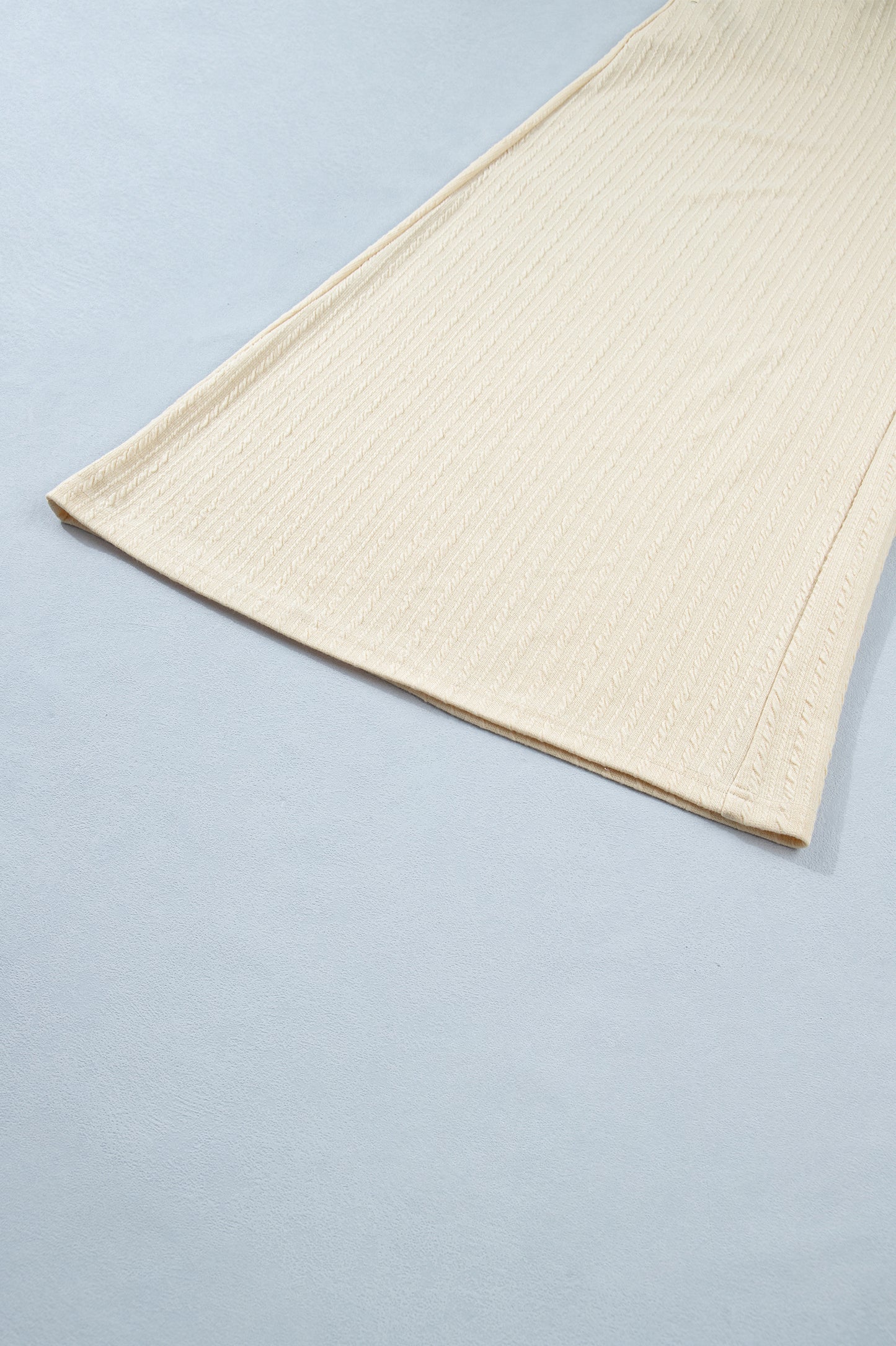 Jet Stream Half Buttons Ribbed Knit Wide Leg Jumpsuit-Bottoms/Jumpsuits & Rompers-[Adult]-[Female]-2022 Online Blue Zone Planet