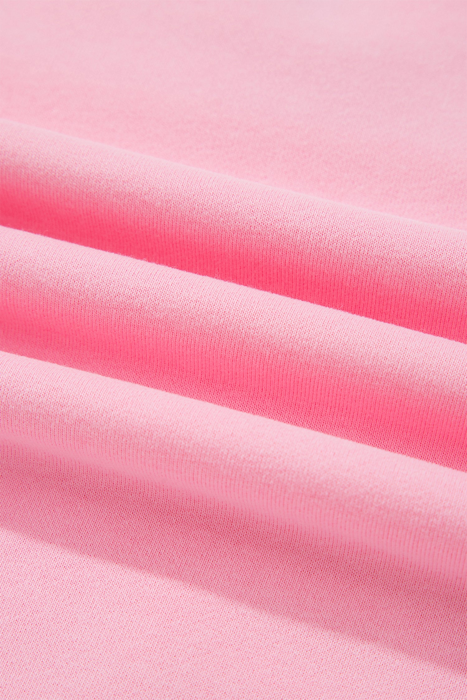 Pink Piping Trim Long Sporty Pullover Drawstring Elastic Waist Shorts Set-Two Piece Sets/Short Sets-[Adult]-[Female]-2022 Online Blue Zone Planet