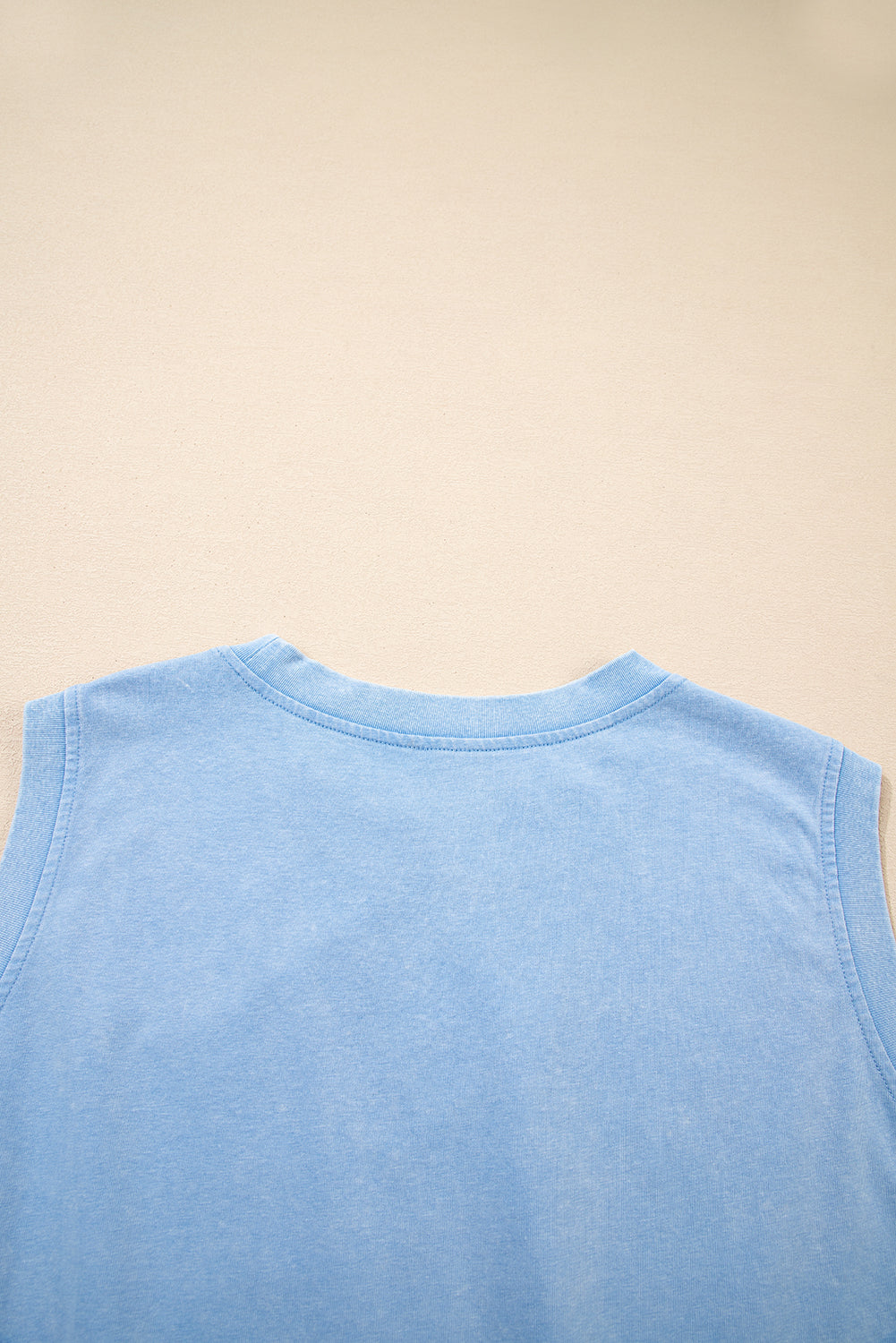 Myosotis 2 Pieces Mineral Wash Cotton Tank Top Lined Split Skirt Set-Two Piece Sets/Two Piece Dresses-[Adult]-[Female]-2022 Online Blue Zone Planet