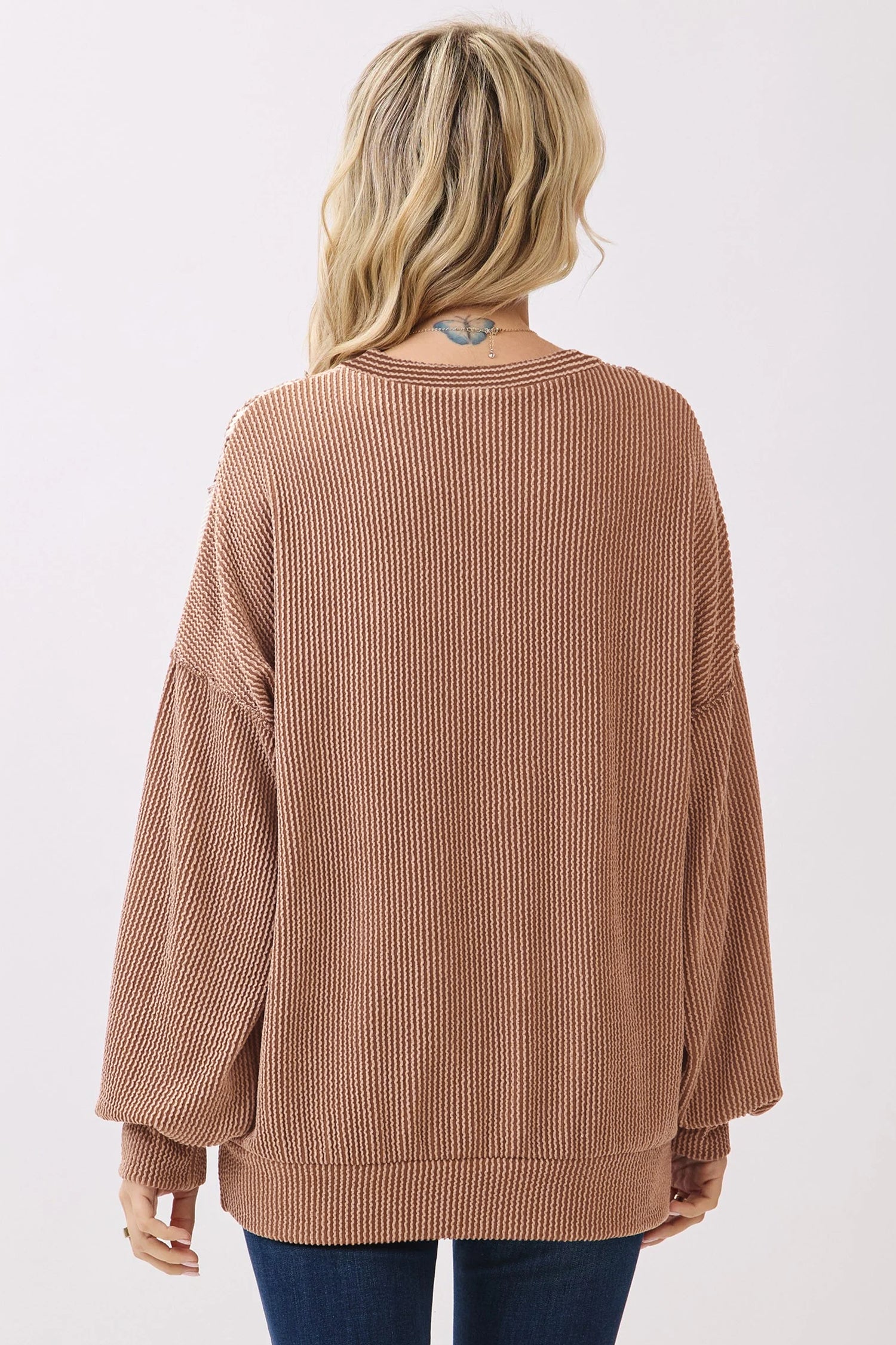 DUNE Leopard Print Colorblock Ribbed Knit Top-Tops/Long Sleeve Tops-[Adult]-[Female]-2022 Online Blue Zone Planet