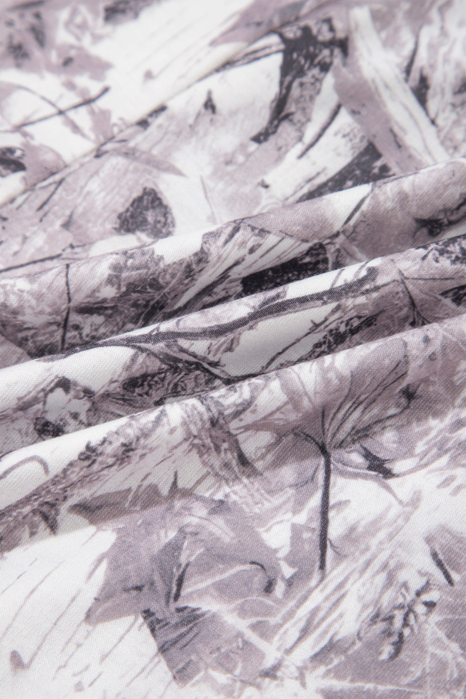 Khaki Camo Woodland Print Drawstring Active Shorts-Bottoms/Casual Shorts-[Adult]-[Female]-2022 Online Blue Zone Planet