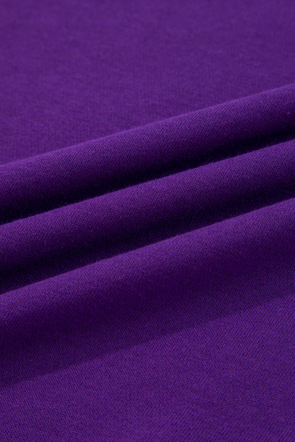 Tillandsia Purple Varsity Stripe Detail Drop Shoulder Pullover Mini Skirt Set-Two Piece Sets/Two Piece Dresses-[Adult]-[Female]-2022 Online Blue Zone Planet