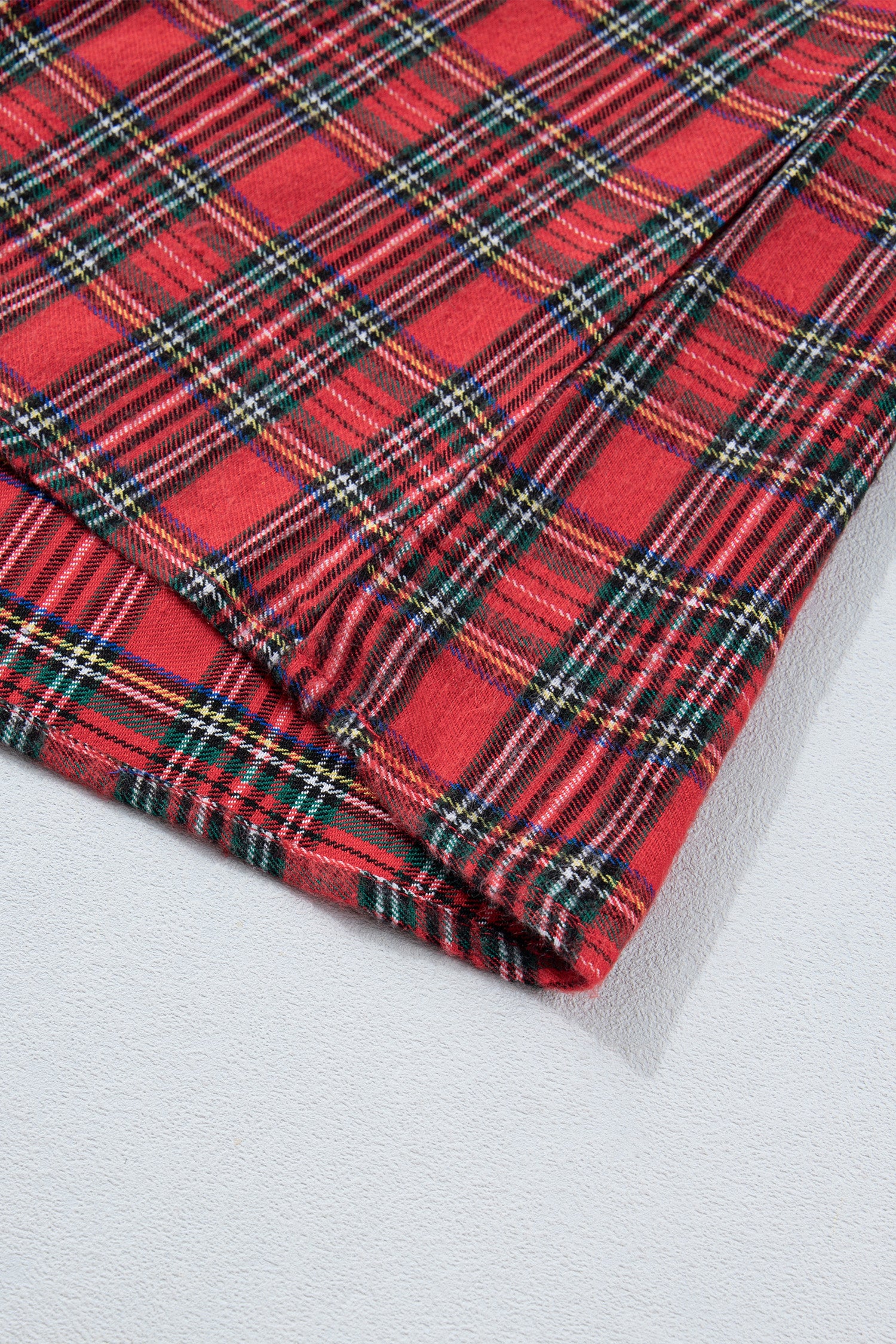 Red Plaid Square Collar Lace Trim Short Sleeve Shift Mini Dress-TOPS / DRESSES-[Adult]-[Female]-2022 Online Blue Zone Planet