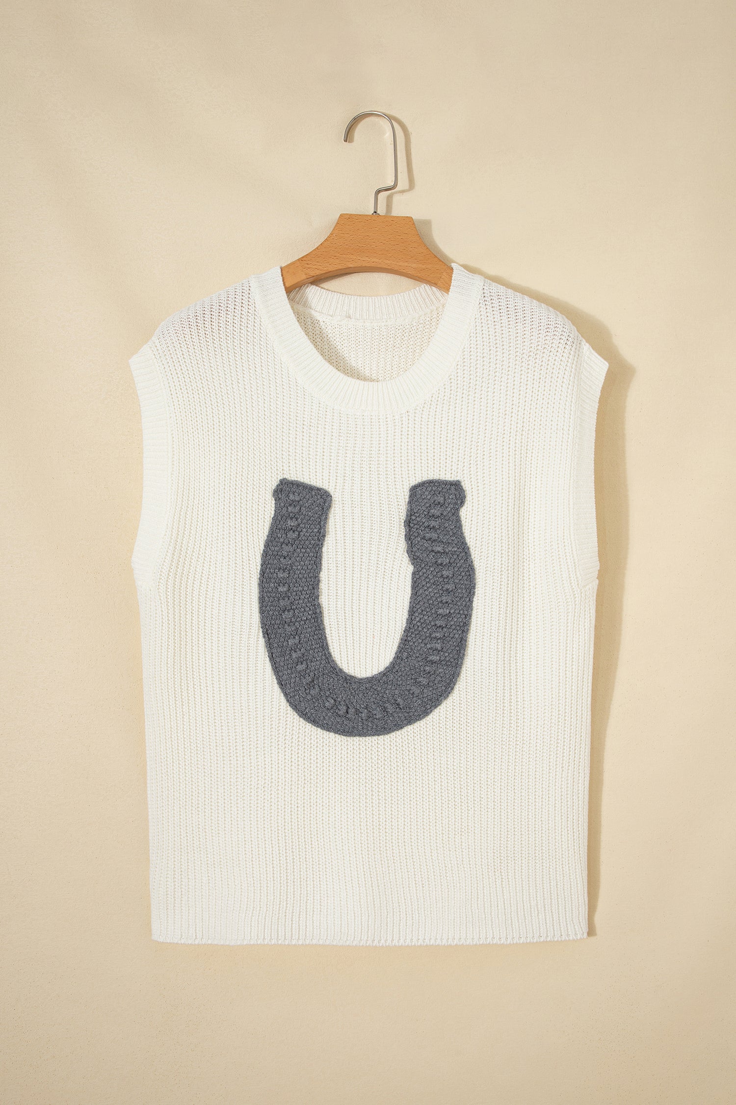 Turquoise Crochet Horseshoe Short Sleeve Knit Sweater-TOPS / DRESSES-[Adult]-[Female]-2022 Online Blue Zone Planet