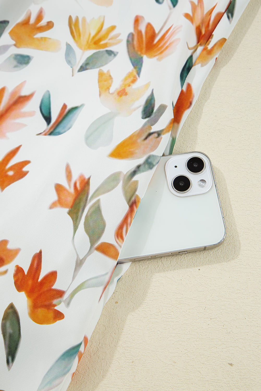 Yellow Floral Print Tie Neck Frilled Detail Long Sleeve Mini Dress-TOPS / DRESSES-[Adult]-[Female]-2022 Online Blue Zone Planet