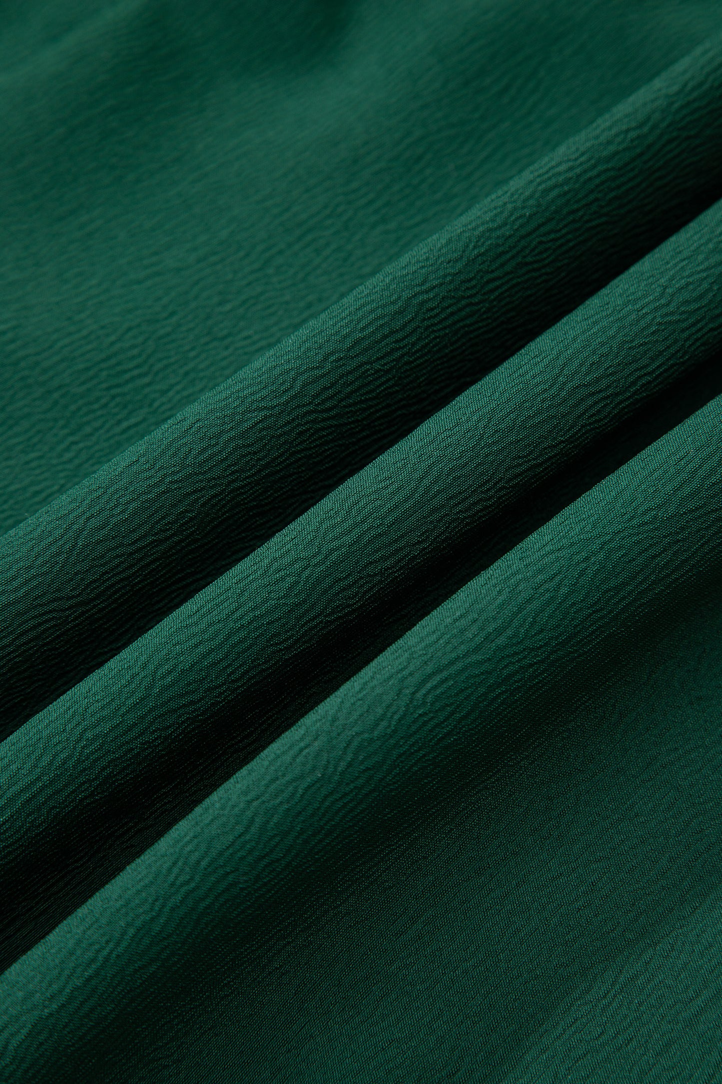 Blackish Green Solid Long Sleeve Button V Neck Tiered Maxi Dress-TOPS / DRESSES-[Adult]-[Female]-2022 Online Blue Zone Planet