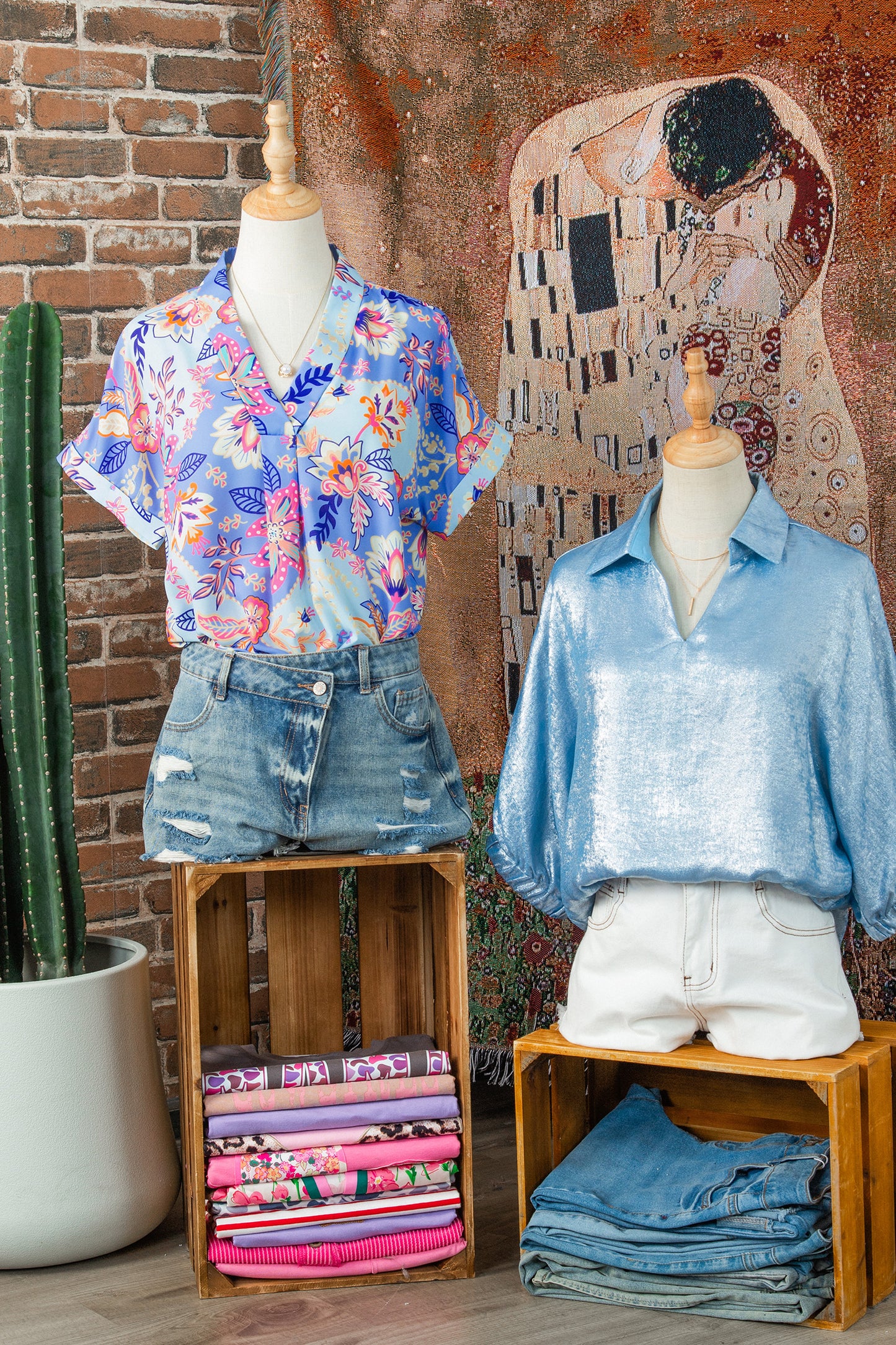 Purple Vacation Floral Print V Neck Short Sleeve Blouse-Tops/Blouses & Shirts-[Adult]-[Female]-2022 Online Blue Zone Planet