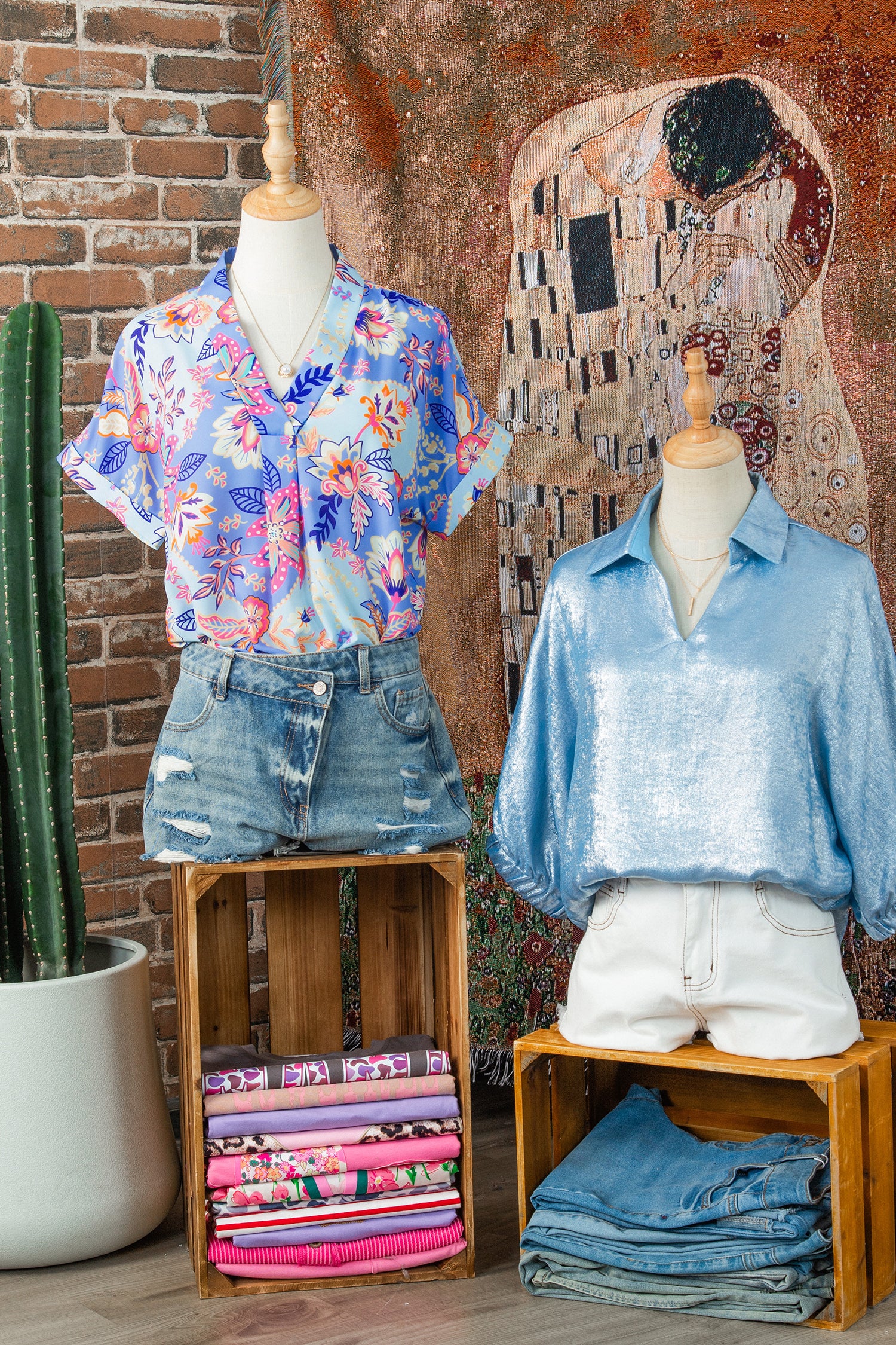 Purple Vacation Floral Print V Neck Short Sleeve Blouse-Tops/Blouses & Shirts-[Adult]-[Female]-2022 Online Blue Zone Planet