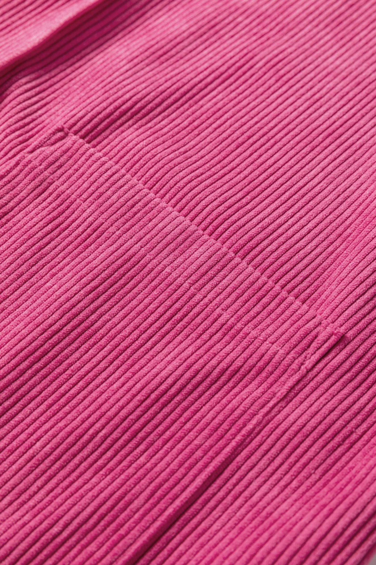 Rose Red Corduroy Sleeveless Mini Dress With Patched Pockets-Dresses/Mini Dresses-[Adult]-[Female]-2022 Online Blue Zone Planet