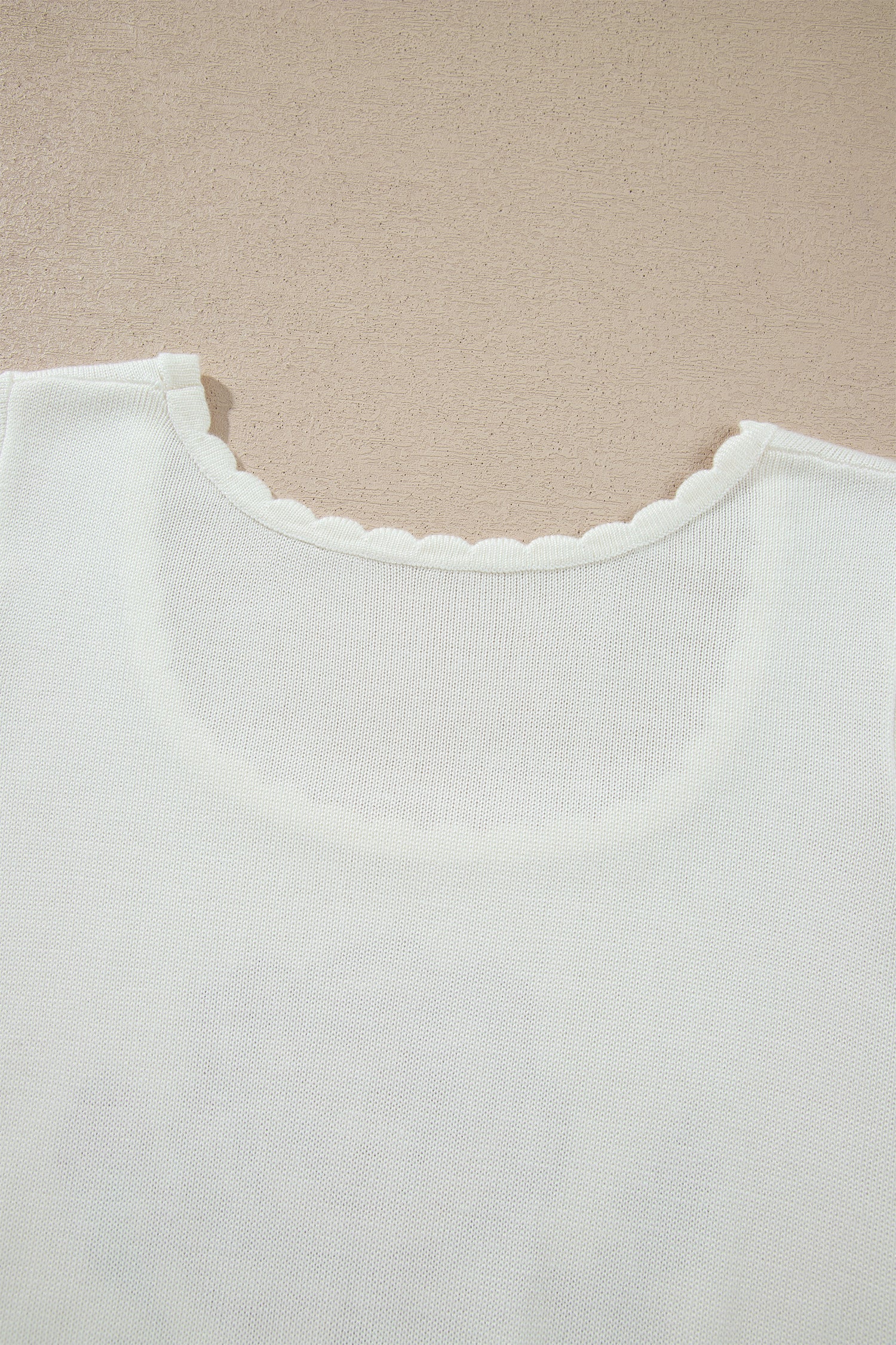 White Western Floral Print Short Sleeve Square Collar Knit Sweater-TOPS / DRESSES-[Adult]-[Female]-2022 Online Blue Zone Planet