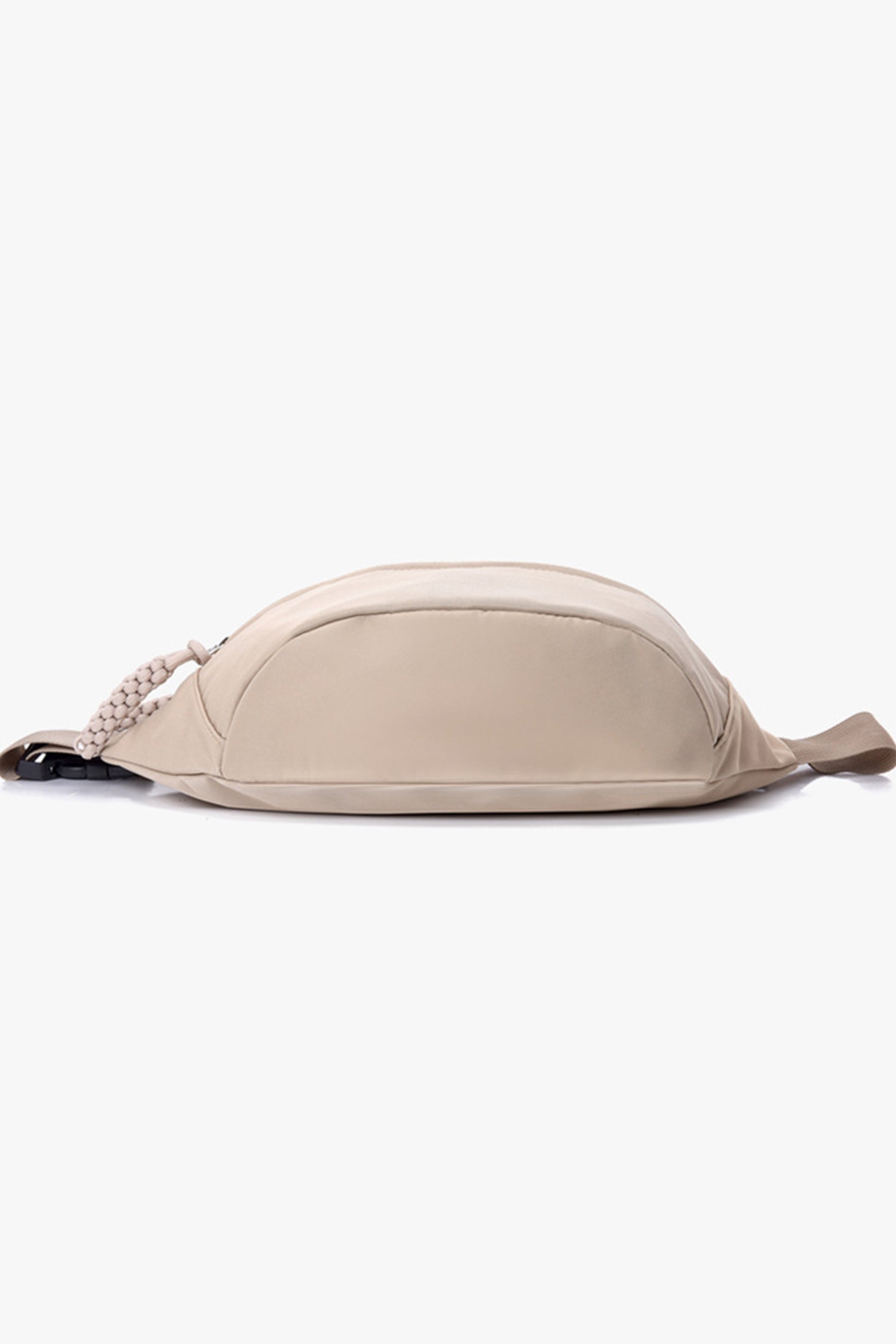 Gray Solid Color Braided Pull-tab Zip Crossbody Bag-Shoes & Bags/Crossbody Bags-[Adult]-[Female]-2022 Online Blue Zone Planet