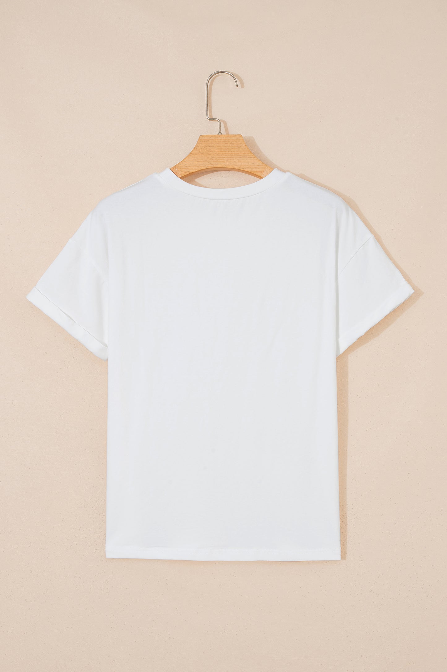 White Coquette Cowgirl Elements Printed Relaxed Tee-Tops/Tops & Tees-[Adult]-[Female]-2022 Online Blue Zone Planet