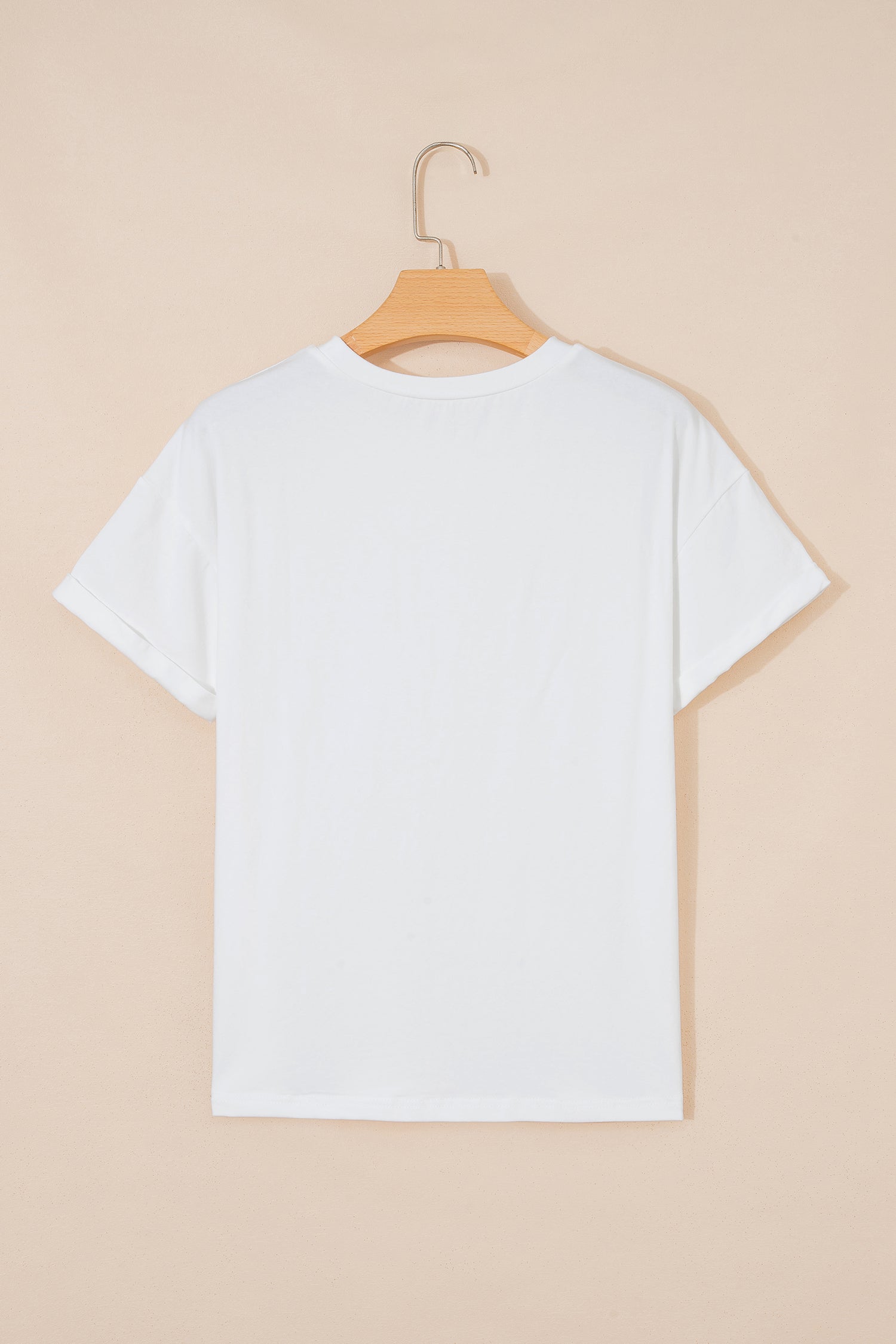 White Coquette Cowgirl Elements Printed Relaxed Tee-Tops/Tops & Tees-[Adult]-[Female]-2022 Online Blue Zone Planet