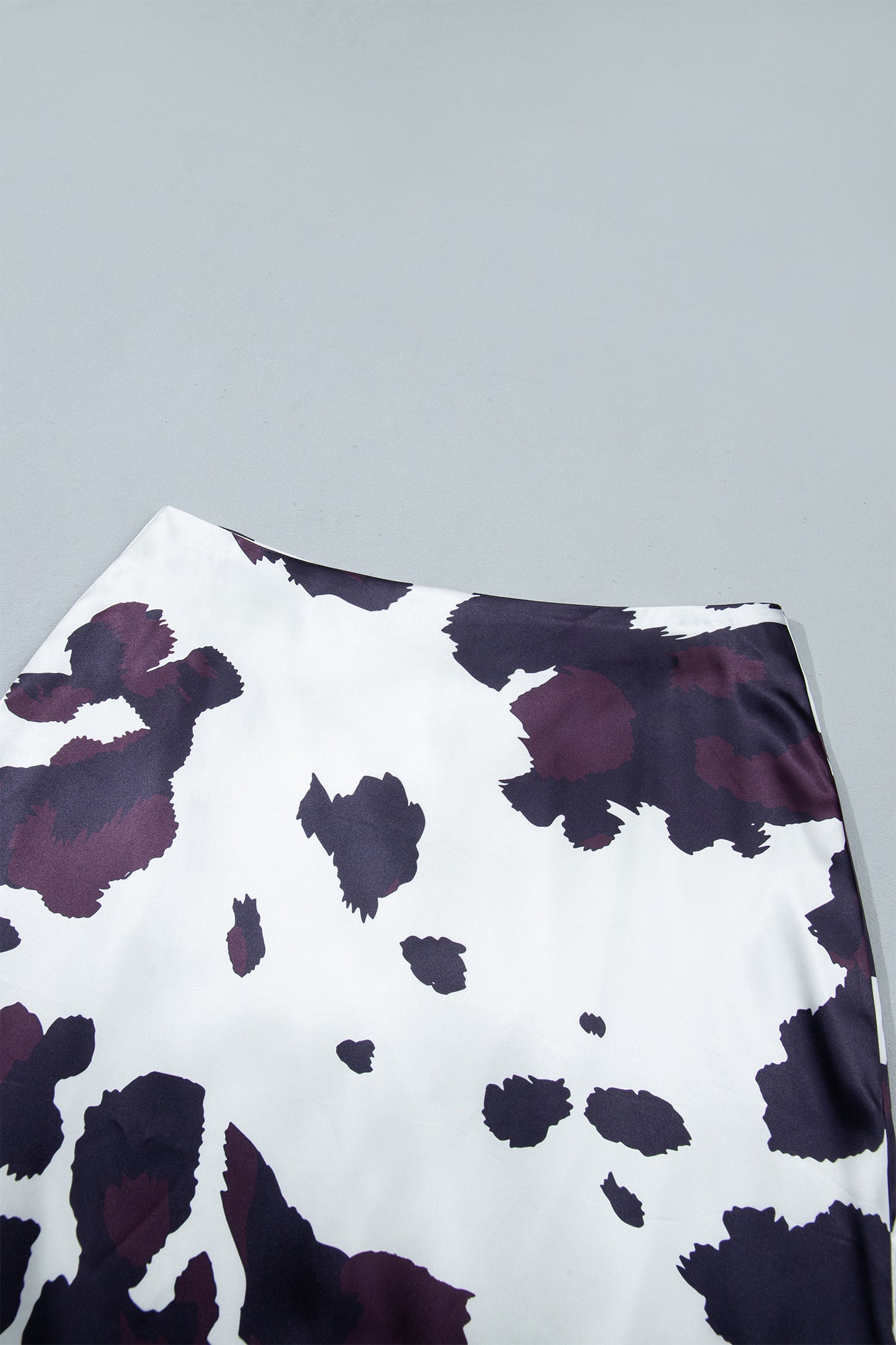 Brown Abstract Print Western Long Metal Zip-Up Waist Daily Wear Skirt-Bottoms/Skirts & Petticoat-[Adult]-[Female]-2022 Online Blue Zone Planet