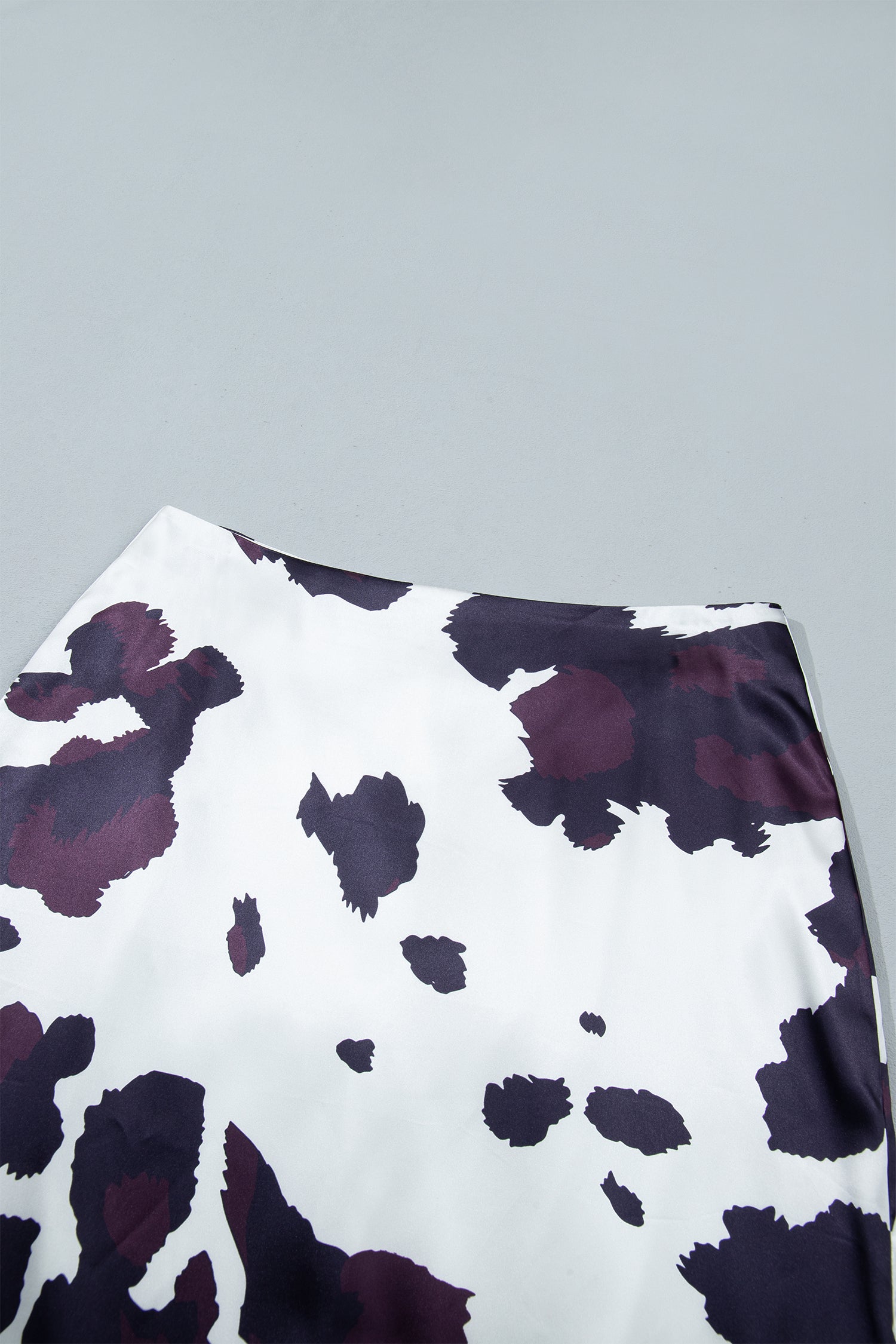 Brown Abstract Print Western Long Metal Zip-Up Waist Daily Wear Skirt-Bottoms/Skirts & Petticoat-[Adult]-[Female]-2022 Online Blue Zone Planet