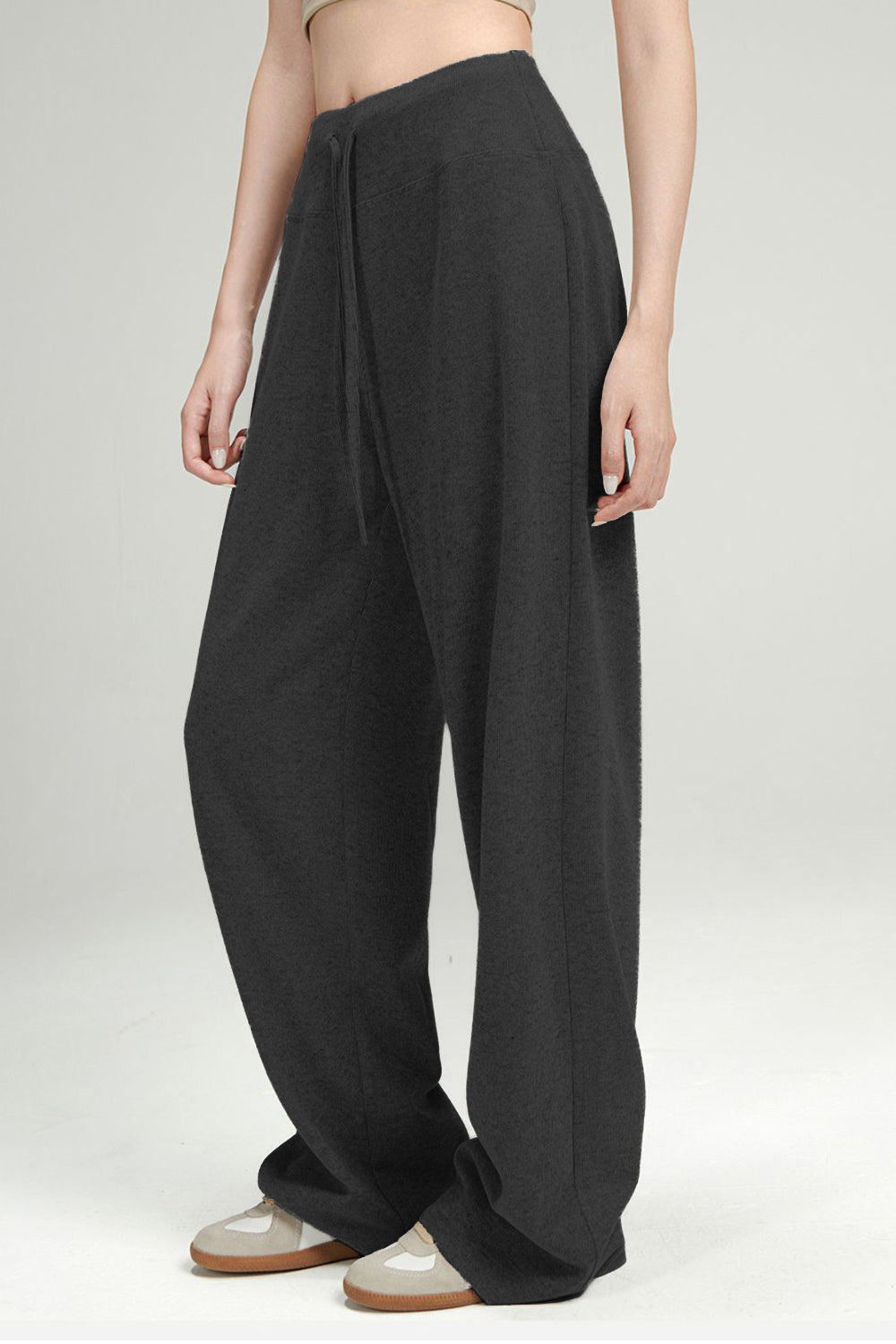 Blue Zone Planet | Basic Bae Drawstring Wide Leg Pants-BOTTOMS SIZES SMALL MEDIUM LARGE-[Adult]-[Female]-2022 Online Blue Zone Planet