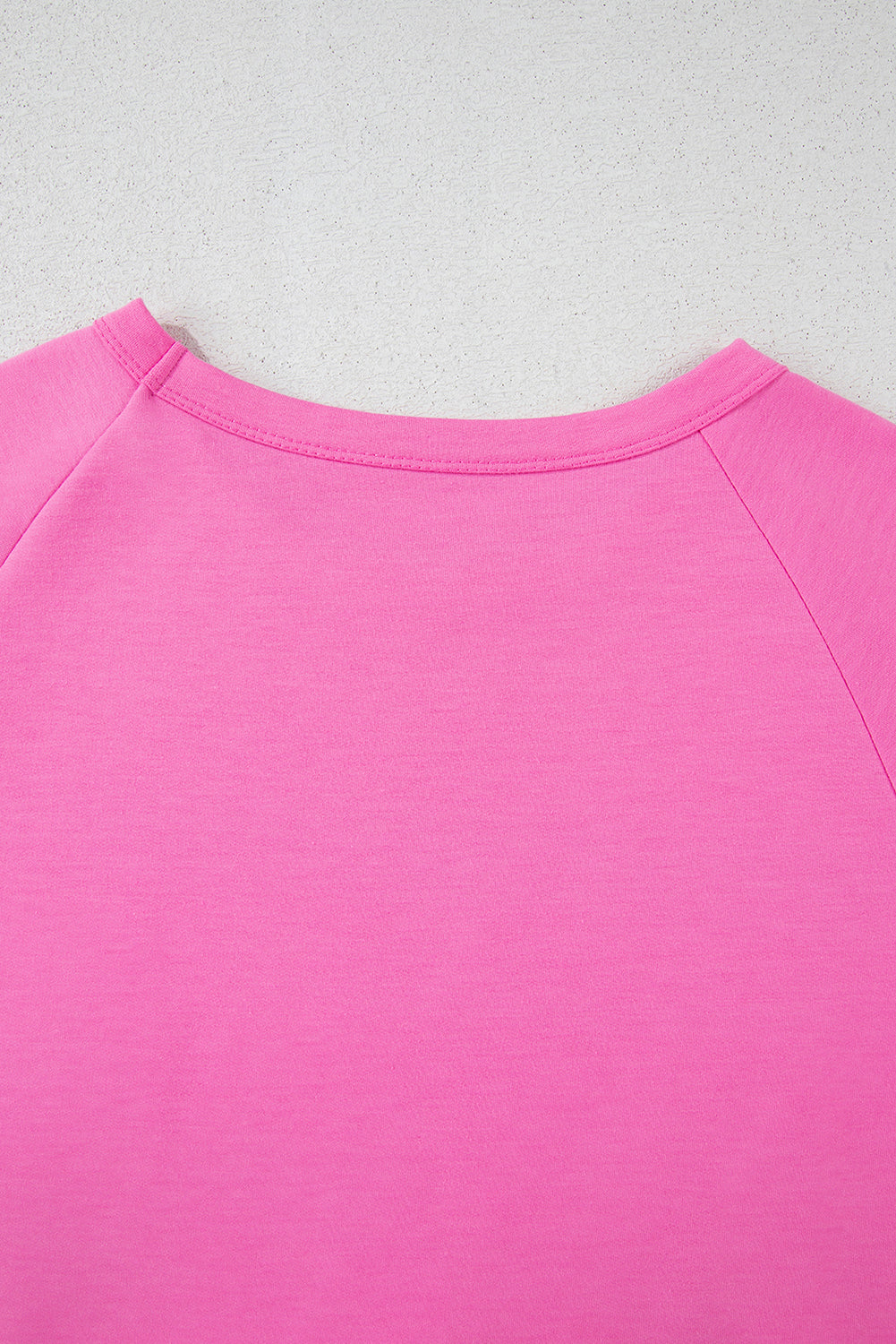 Bonbon Striped Patch Front Casual Tee-Tops/Tops & Tees-[Adult]-[Female]-2022 Online Blue Zone Planet