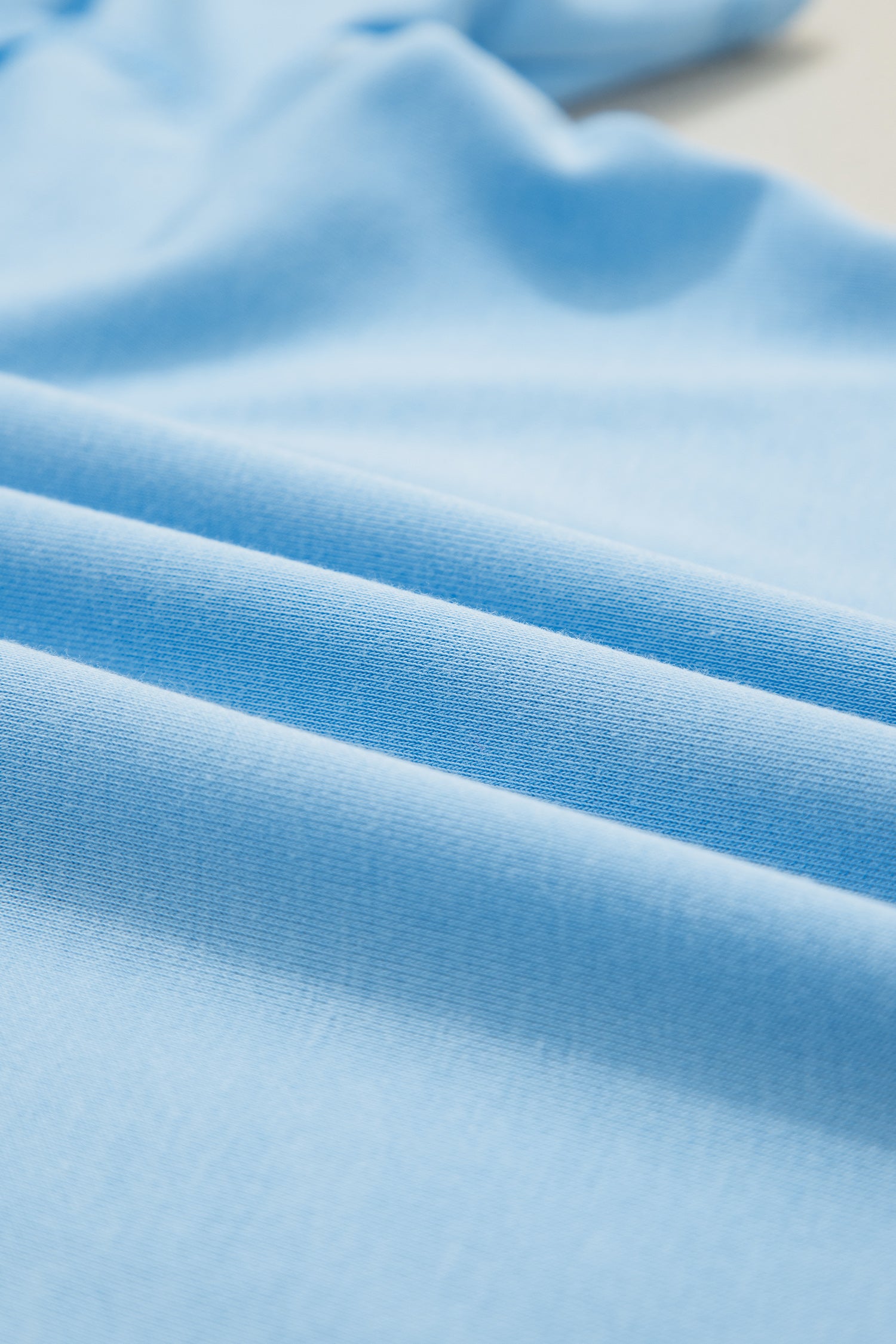 Sky Blue Drop Shoulder Boxy Tee and Barrel Pants Set-Two Piece Sets/Pant Sets-[Adult]-[Female]-2022 Online Blue Zone Planet