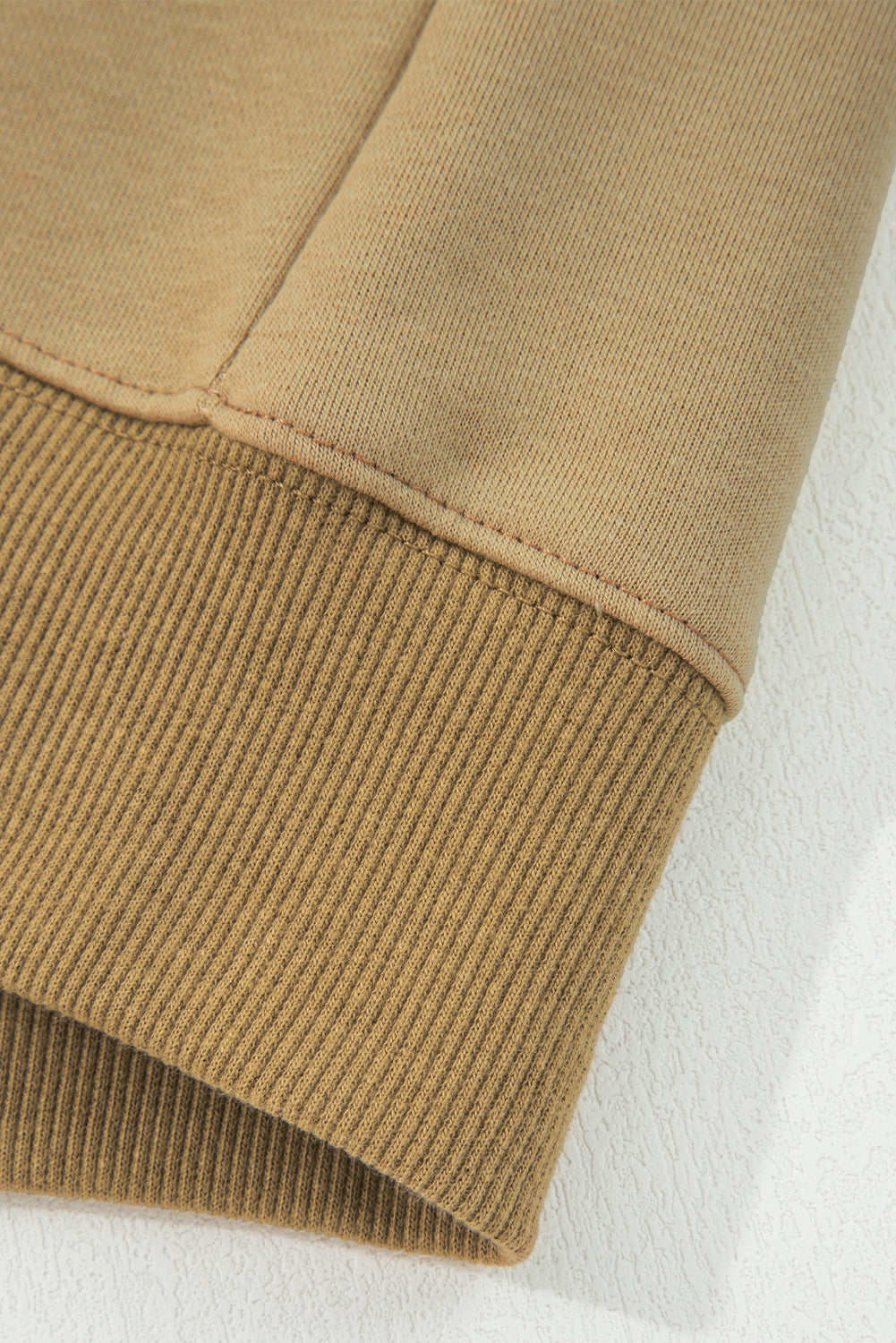 Sage Green Contrast Star Patchwork Exposed Seam Uneven Hem Drop Shoulder Sweatshirt-Tops/Sweatshirts & Hoodies-[Adult]-[Female]-2022 Online Blue Zone Planet