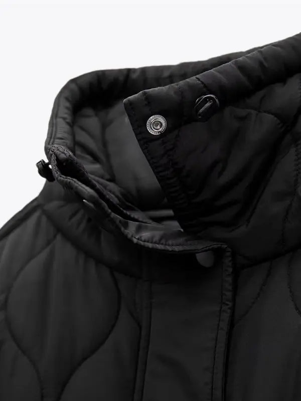 autumn and winter zippered loose jacket BLUE ZONE PLANET