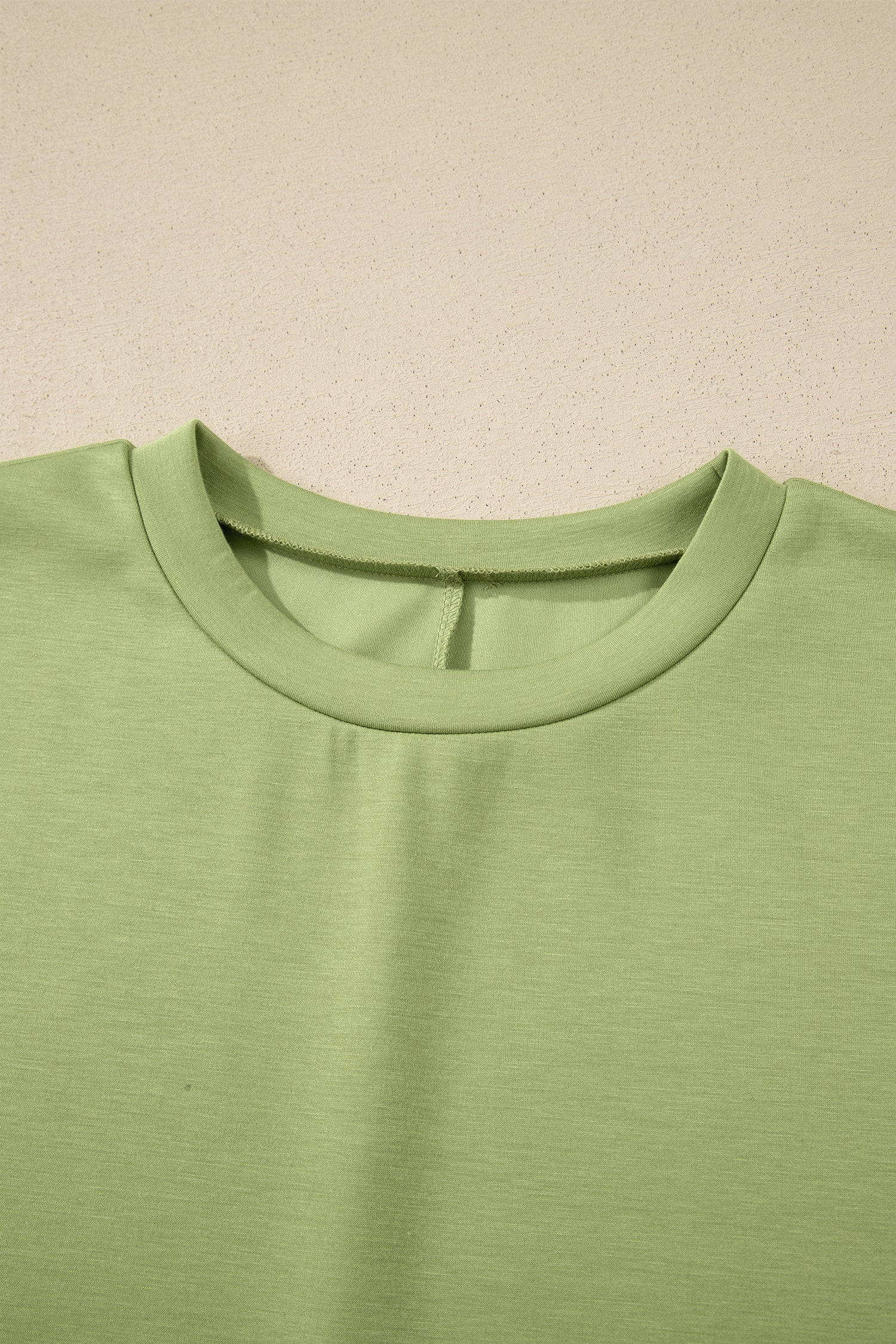 Green Bay Solid Color Long T Shirt Dress with Slits-TOPS / DRESSES-[Adult]-[Female]-2022 Online Blue Zone Planet