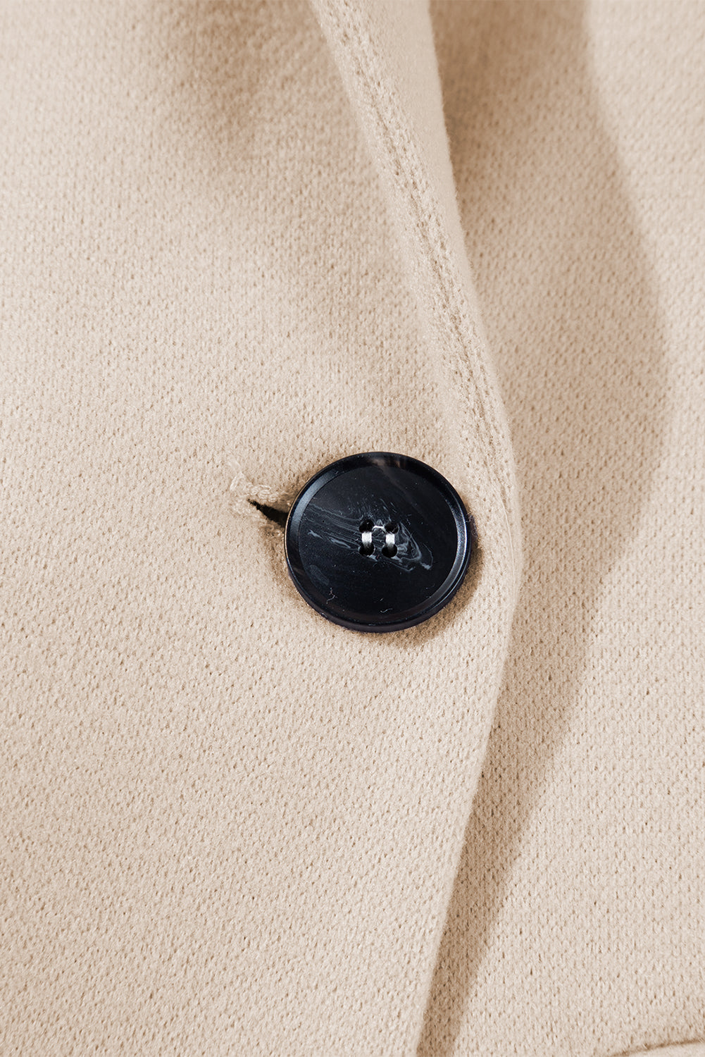 Dark Khaki Single Breasted Lapel Collar Flap Pocketed Overcoat-Outerwear/Coats-[Adult]-[Female]-2022 Online Blue Zone Planet