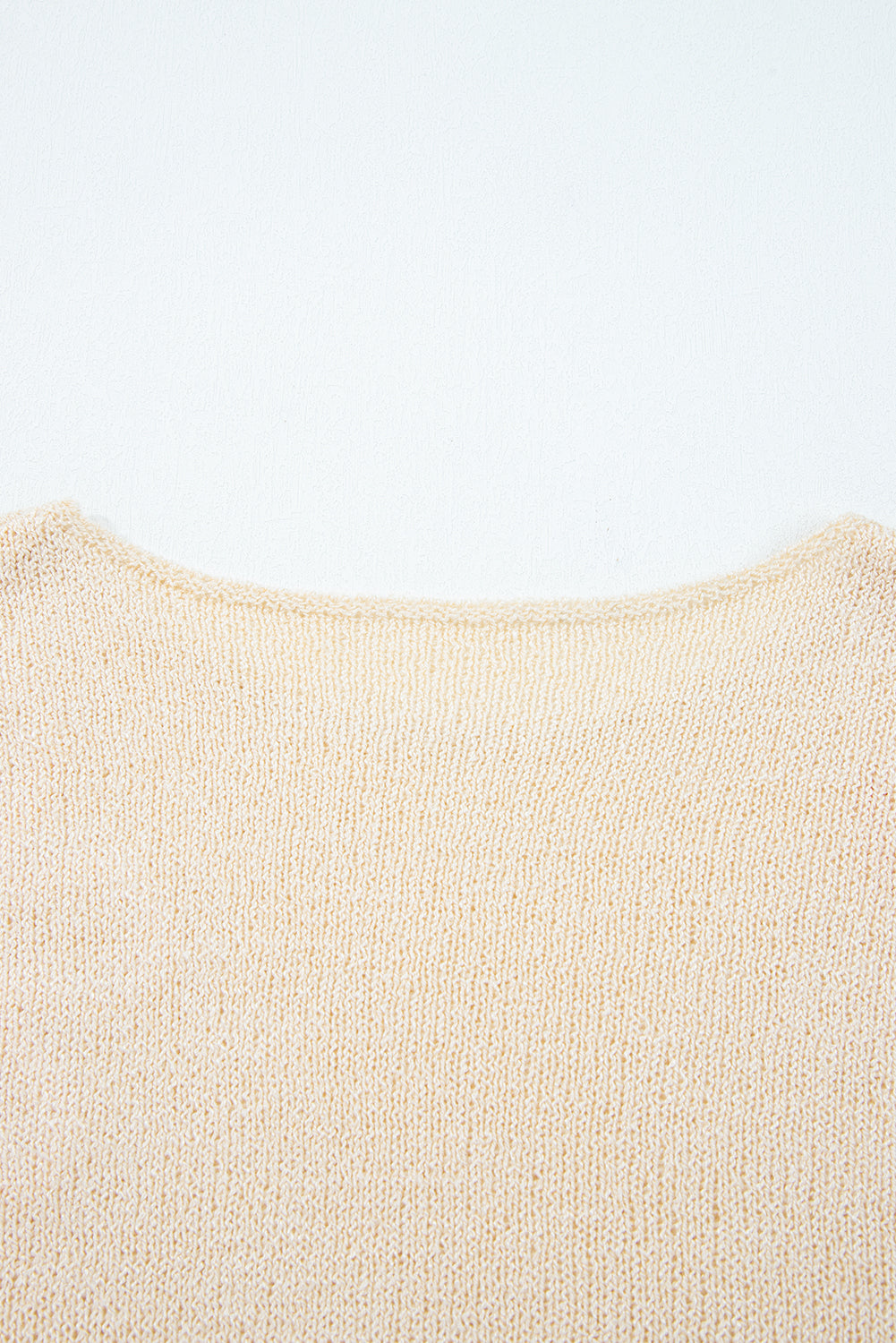 Jet Stream Contrast Flower Detail Colorblock Cuffed Loose Sweater-Sweaters & Cardigans/Sweaters-[Adult]-[Female]-2022 Online Blue Zone Planet