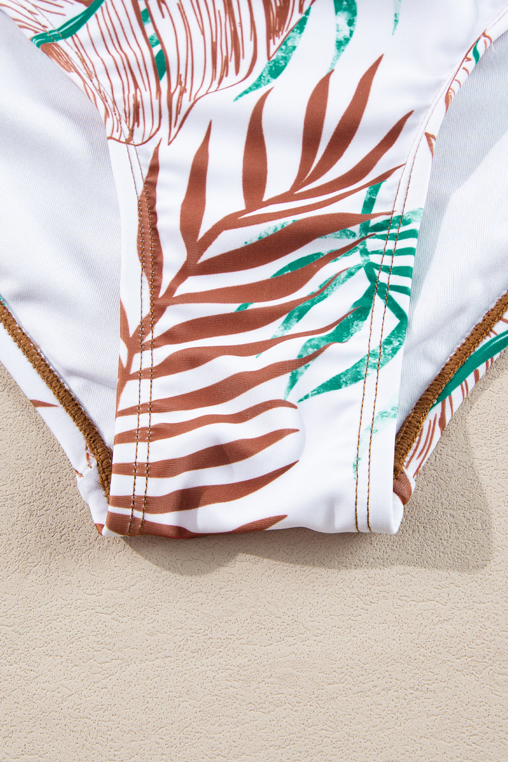 Sea Green Drawstring Tummy Control 2pcs Tankini Set-Bikini Sets-[Adult]-[Female]-2022 Online Blue Zone Planet