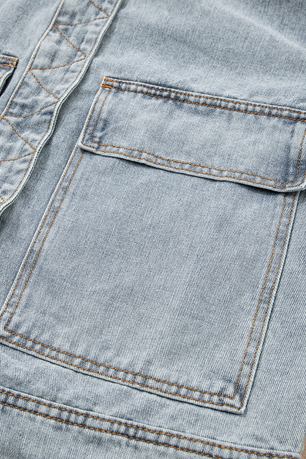 Beau Blue Street Style Zip Up Washed Denim Jacket-Outerwear/Denim jackets-[Adult]-[Female]-2022 Online Blue Zone Planet