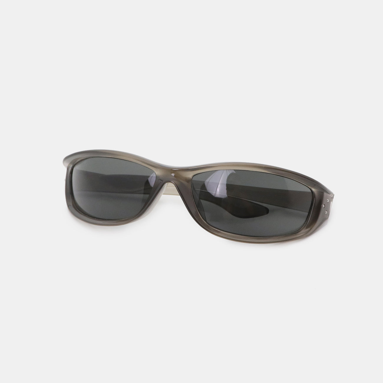 Polycarbonate Frame Rectangle Sunglasses-SUN GLASSES-[Adult]-[Female]-Gray-One Size-2022 Online Blue Zone Planet