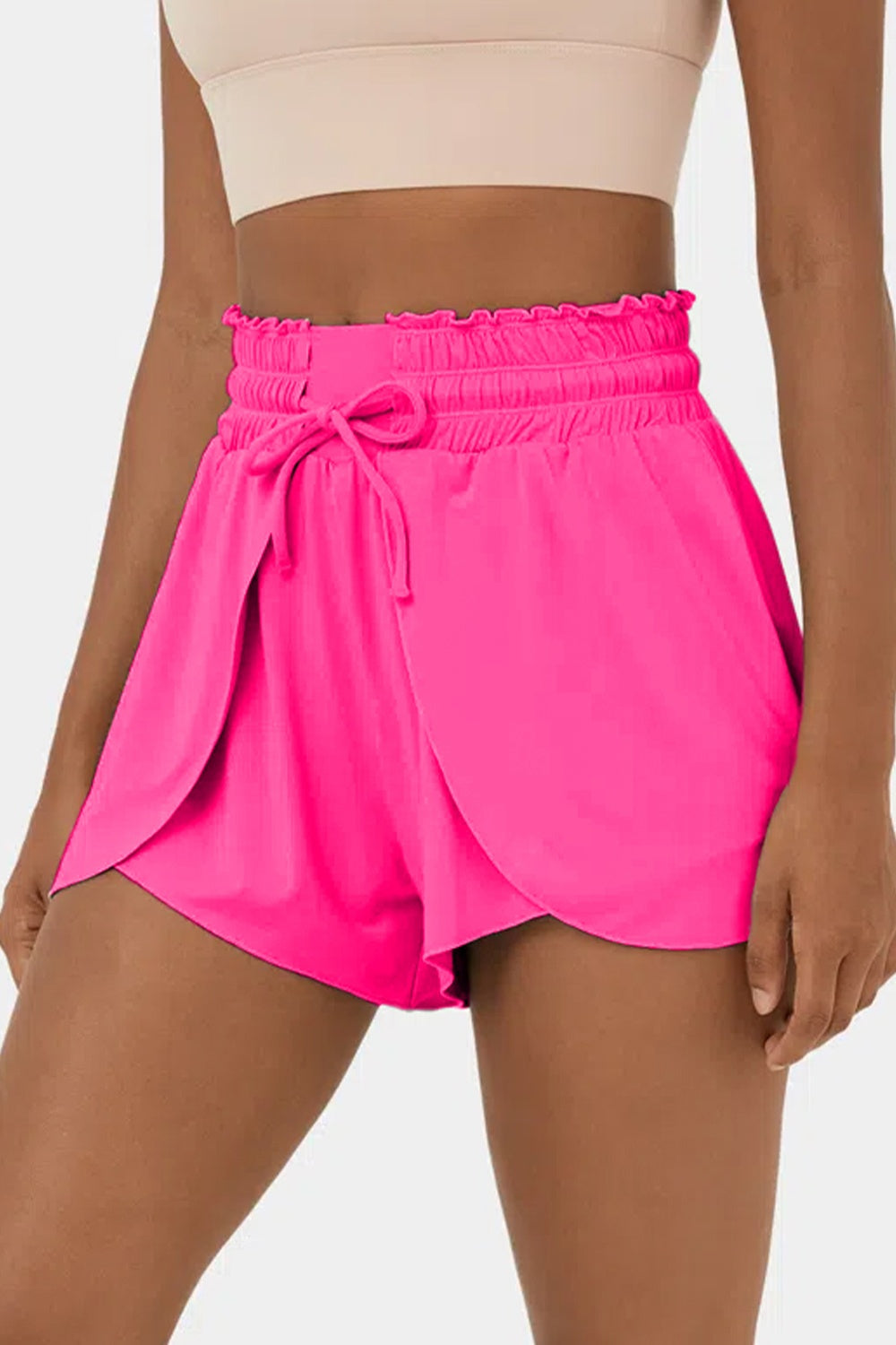 Blue Zone Planet | Drawstring Swim Shorts with Pockets-TOPS / DRESSES-[Adult]-[Female]-2022 Online Blue Zone Planet