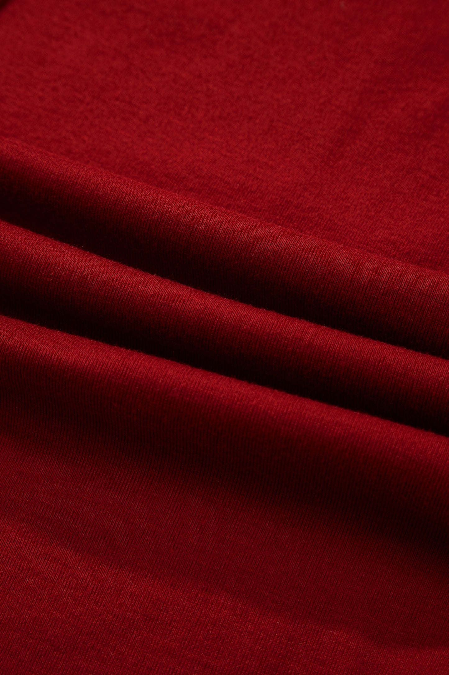 Red Dahlia Solid Color Extended Cuffs Long Sleeve Top-Tops/Long Sleeve Tops-[Adult]-[Female]-2022 Online Blue Zone Planet