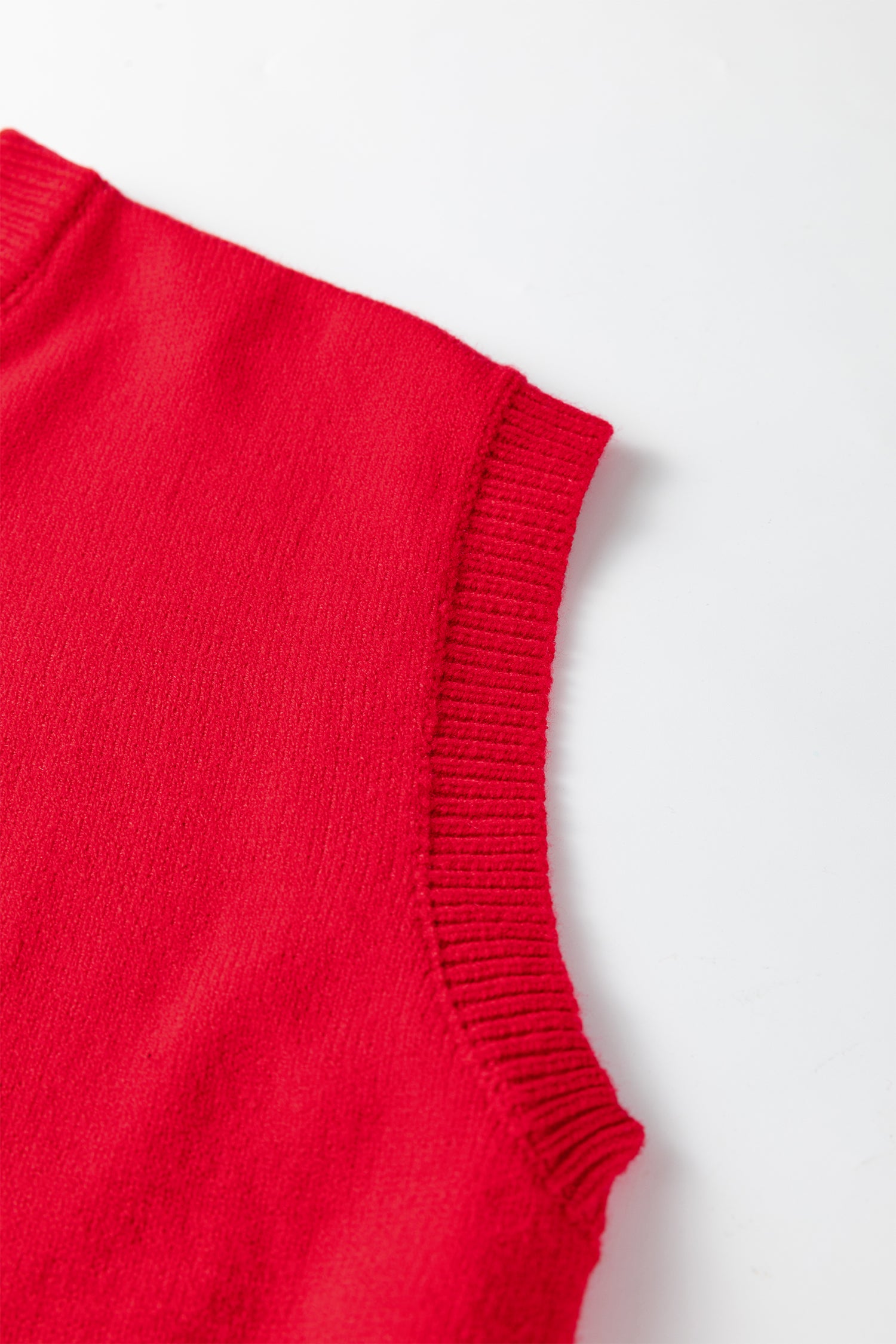 Fiery Red Yeehaw Embroidered Letter Loose Short Sleeve Sweater-TOPS / DRESSES-[Adult]-[Female]-2022 Online Blue Zone Planet