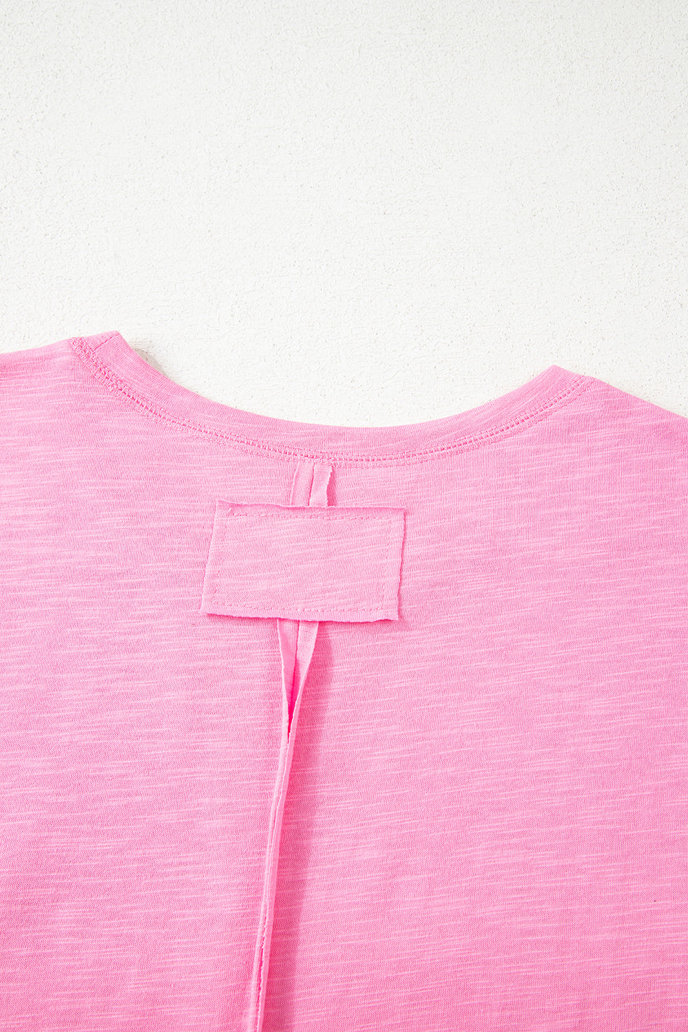 Sachet Pink Loose Fit Half Sleeve T Shirt and High Waist Skirt Set-Two Piece Sets/Two Piece Dresses-[Adult]-[Female]-2022 Online Blue Zone Planet