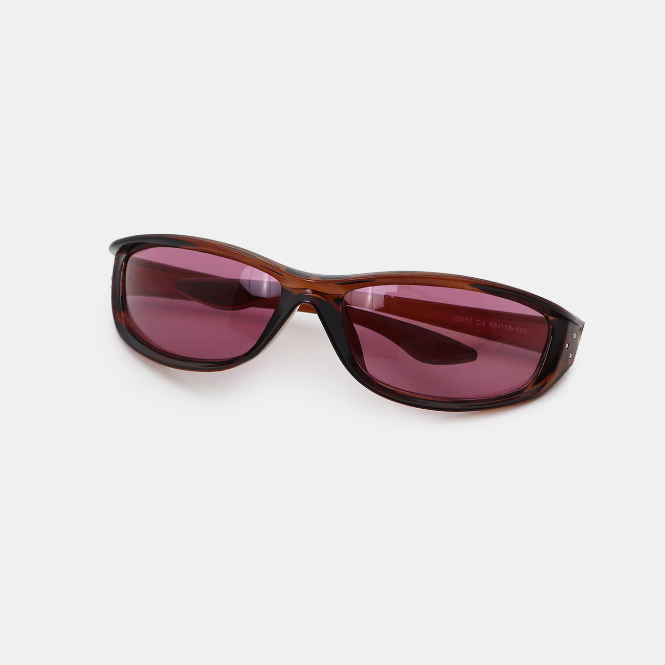 Polycarbonate Frame Rectangle Sunglasses-SUN GLASSES-[Adult]-[Female]-Brown-One Size-2022 Online Blue Zone Planet