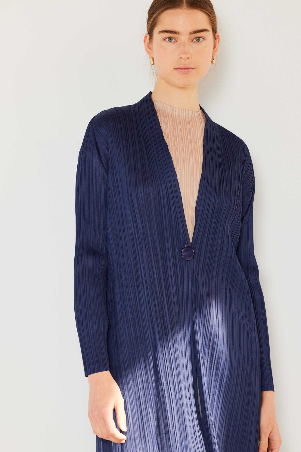 Blue Zone Planet | Marina West Swim Pleated Long Sleeve Cardigan-TOPS / DRESSES-[Adult]-[Female]-2022 Online Blue Zone Planet