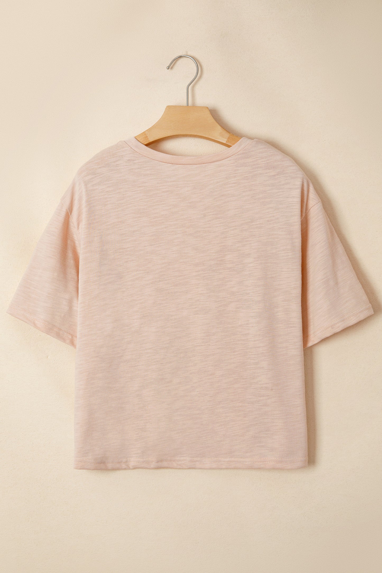 Smoke Gray Lace Pearled Decor Horse Shoe Graphic Western T Shirt-Tops/Tops & Tees-[Adult]-[Female]-2022 Online Blue Zone Planet