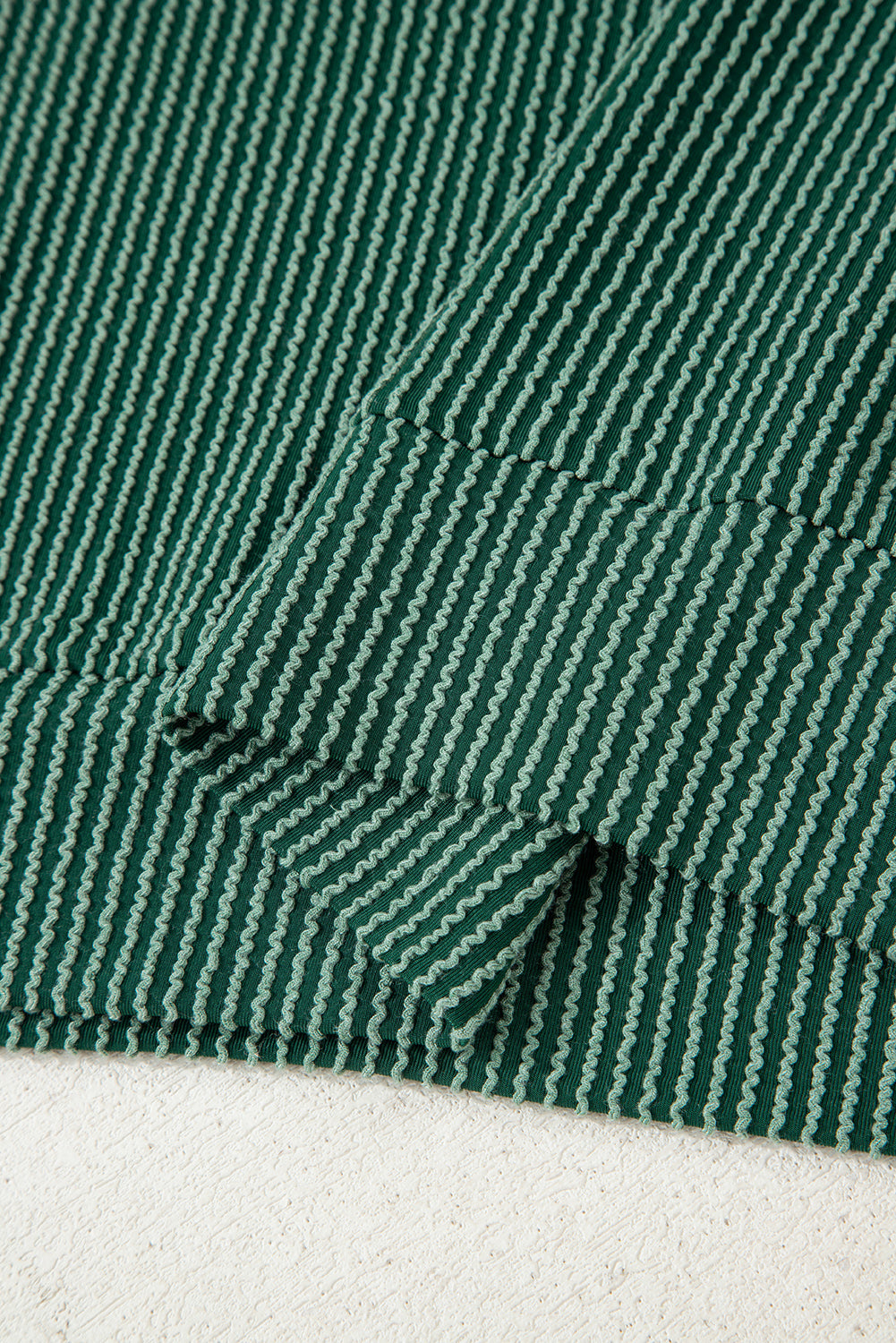 Fiery Red Twisted Rib Outlined Merry Letter Graphic Loose Long Sleeve Top-Tops/Long Sleeve Tops-[Adult]-[Female]-2022 Online Blue Zone Planet