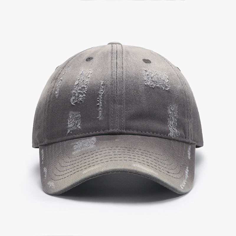 Adjustable Cotton Baseball Hat-HATS-[Adult]-[Female]-Gray-One Size-2022 Online Blue Zone Planet