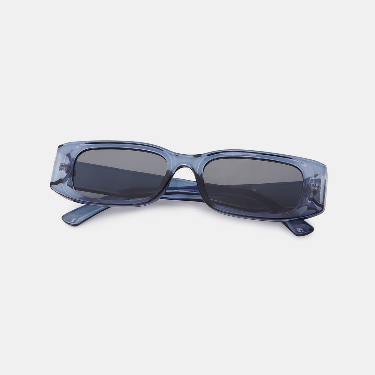 Polycarbonate Frame Rectangle Sunglasses-SUN GLASSES-[Adult]-[Female]-2022 Online Blue Zone Planet