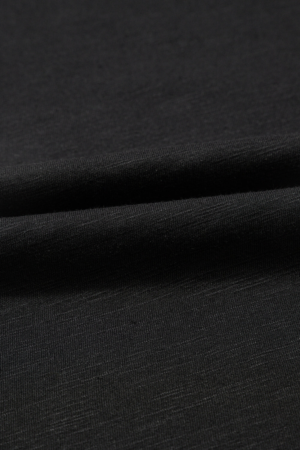 Black Layered Ruffle Short Sleeve Round Neck Top-Tops/Tops & Tees-[Adult]-[Female]-2022 Online Blue Zone Planet